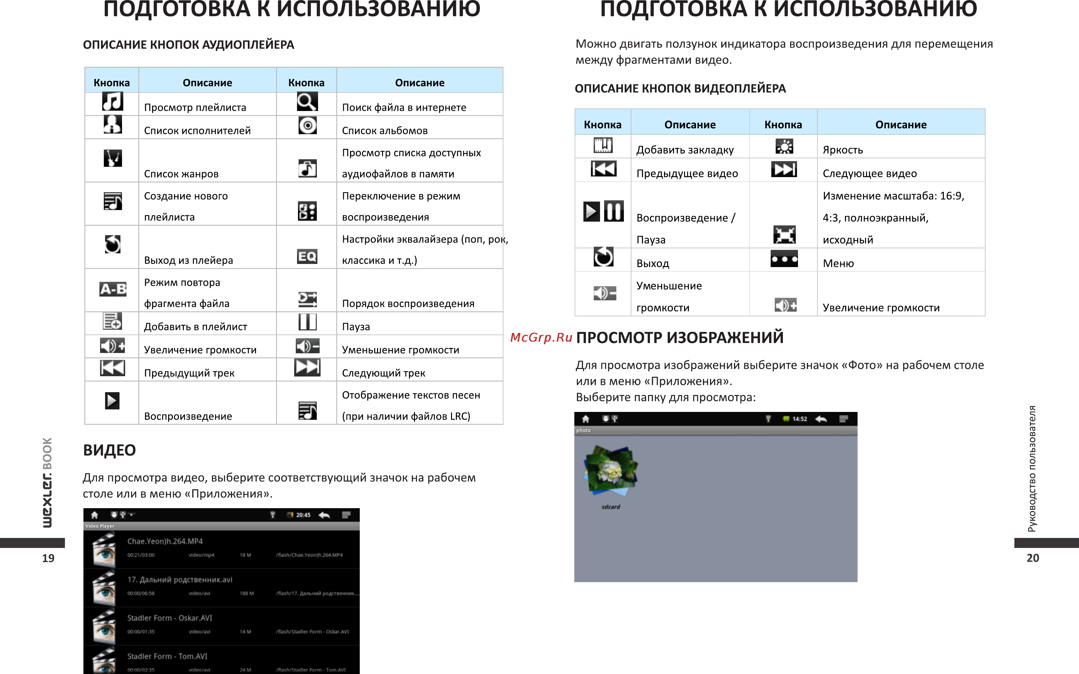 Wexler T7006B+чехол Black [11/22] Подготовка к использованию подготовка к использованию