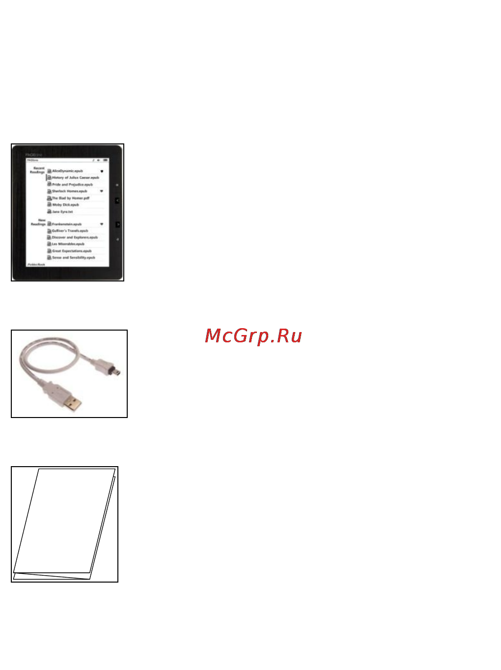 Pageone NPR-0630L Black [10/91] Комплектация