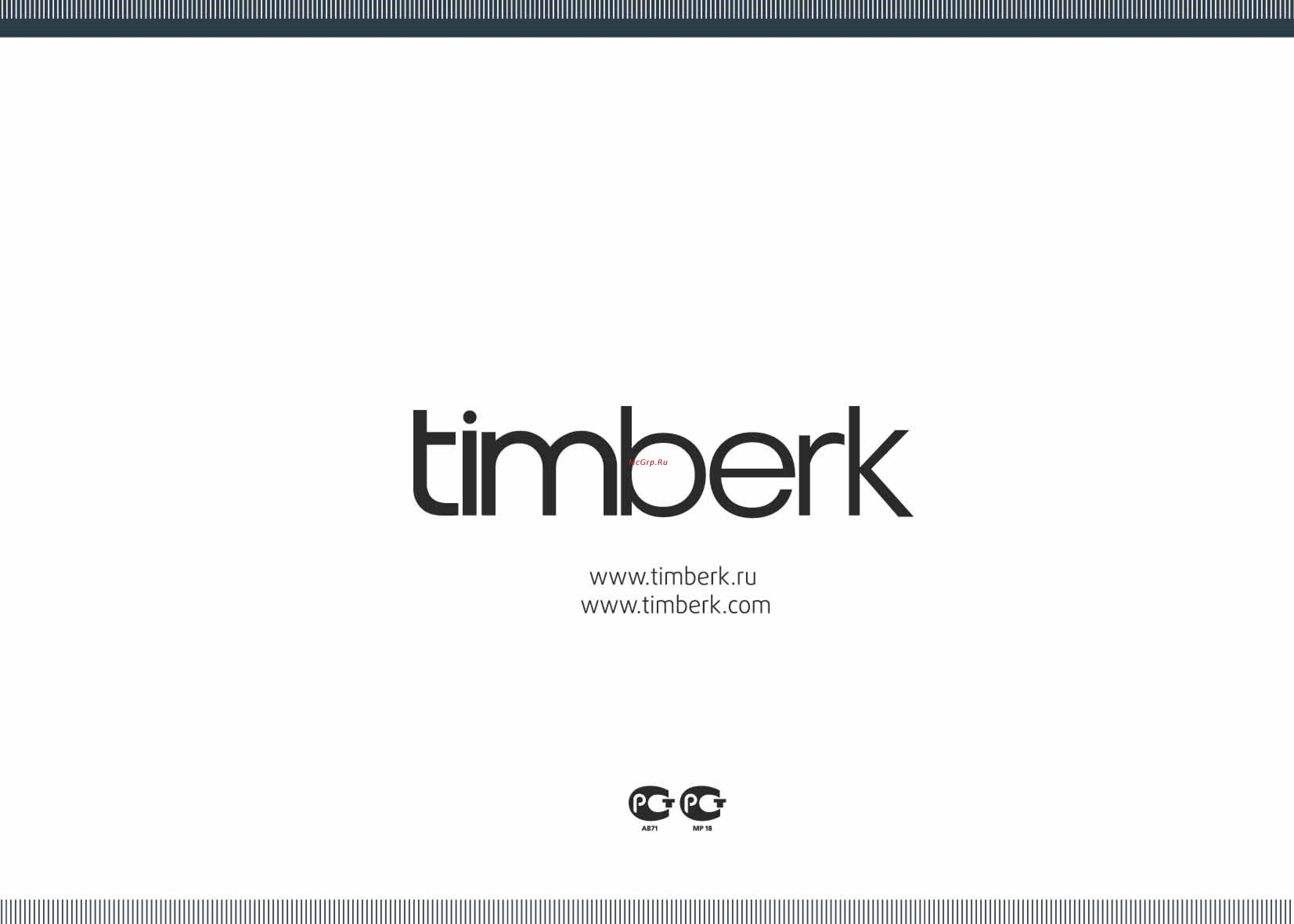 Timberk AC TIM 36LC CF1/CF1-O1 [16/16] Timberk