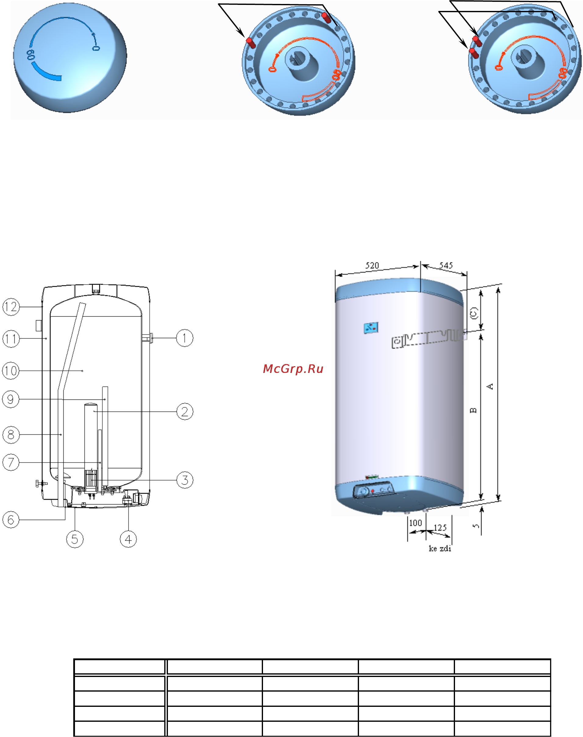 Drazice OKHE 125-4kW Инструкция по эксплуатации онлайн [4/9] 67997