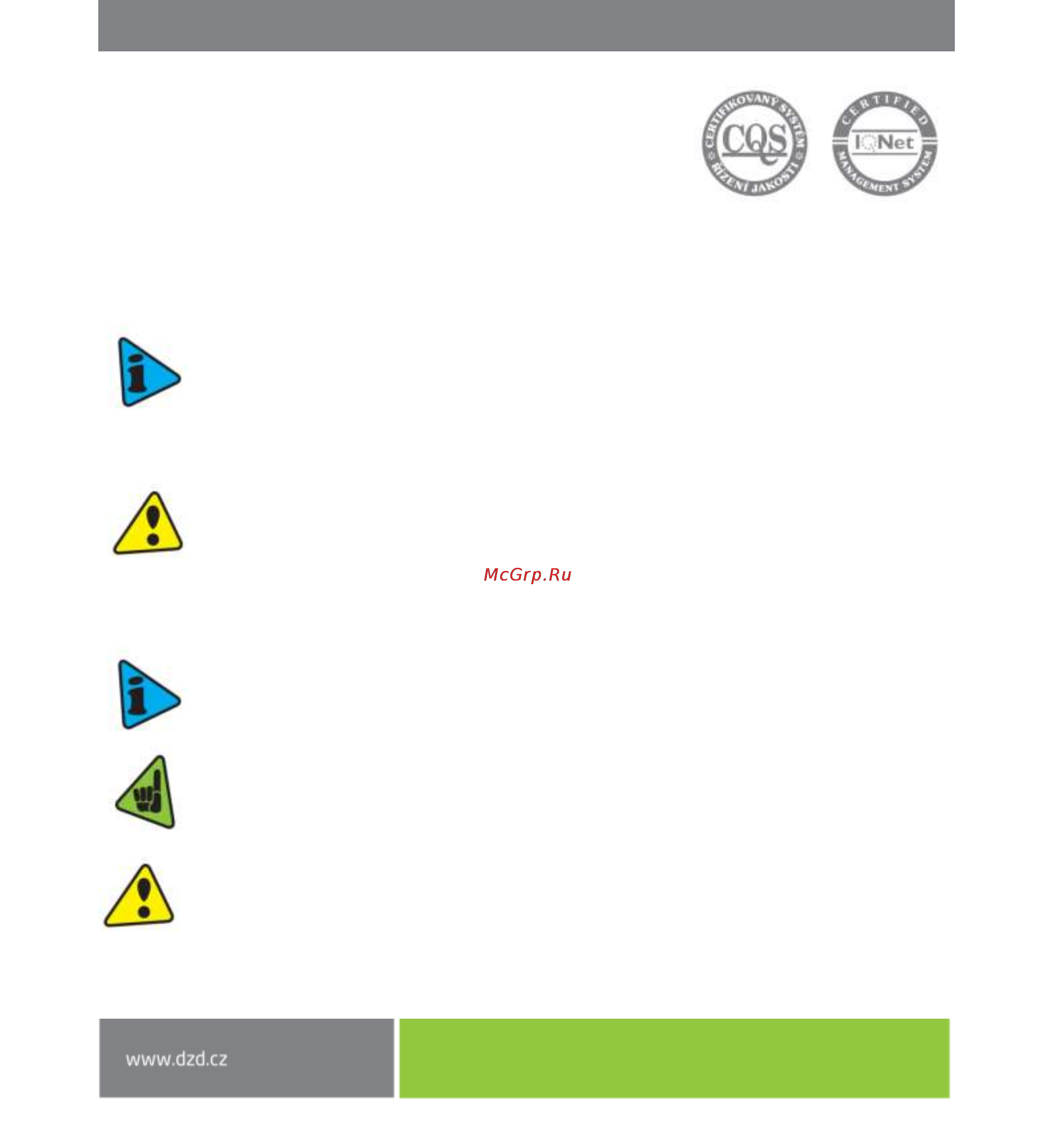 Drazice BTO 5 UP [24/50] Operating and installation manual