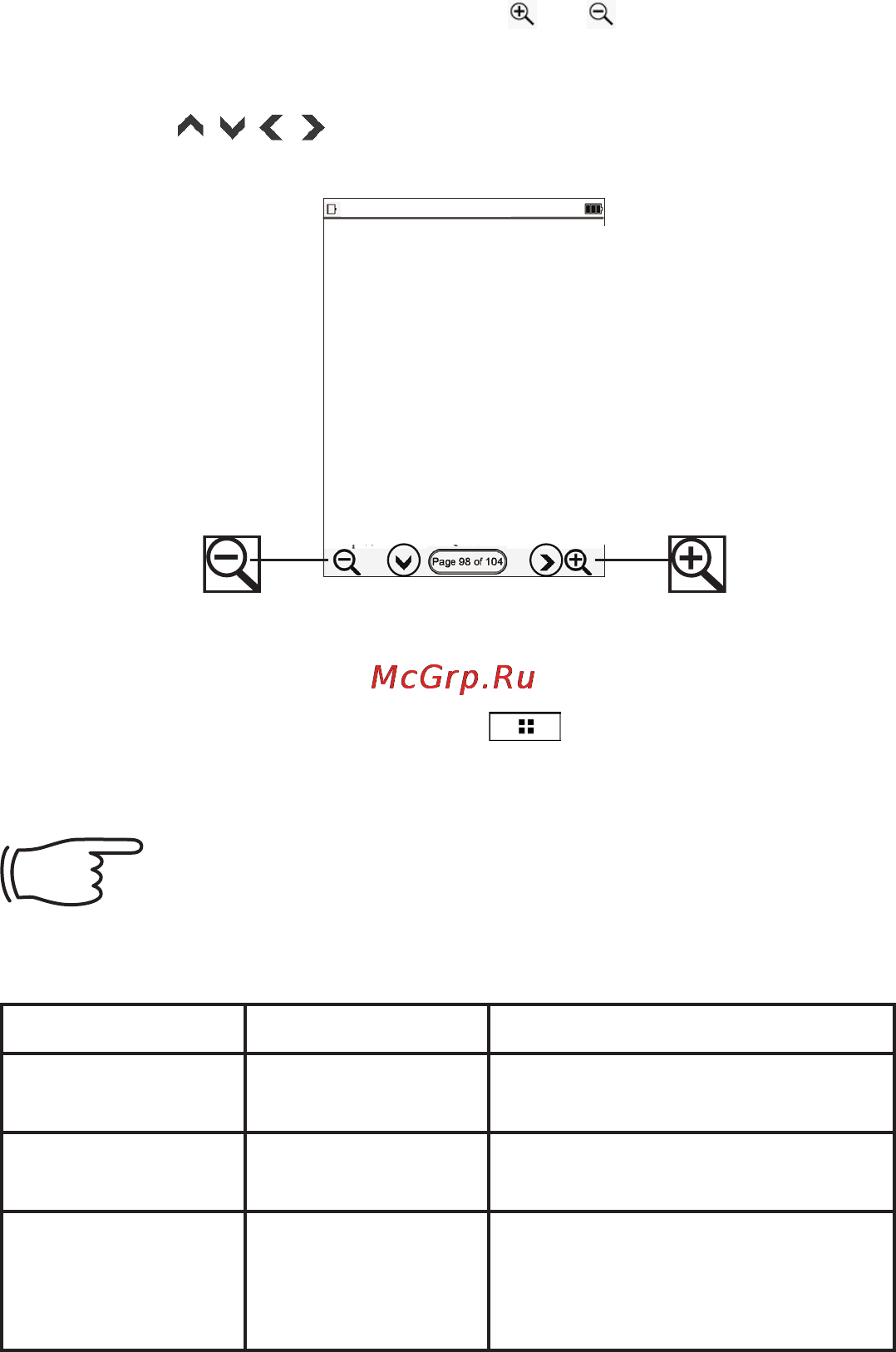 Effire City Book T3G [24/56] Изменение масштаба экрана настройка размера шрифта