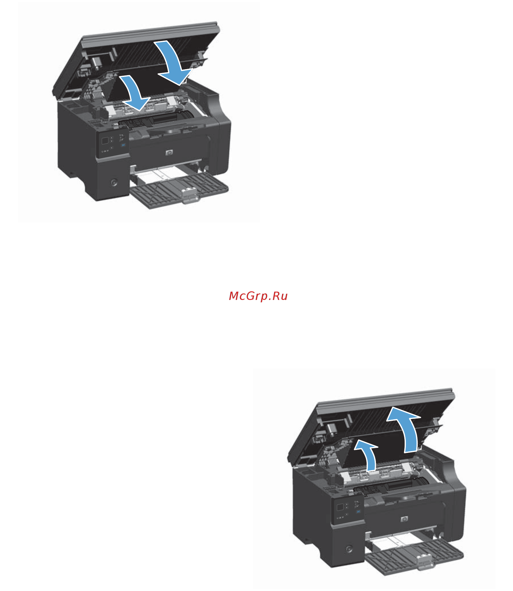HP LaserJet Pro M1212nf CE841A.ACB [203/314] Замена картриджа