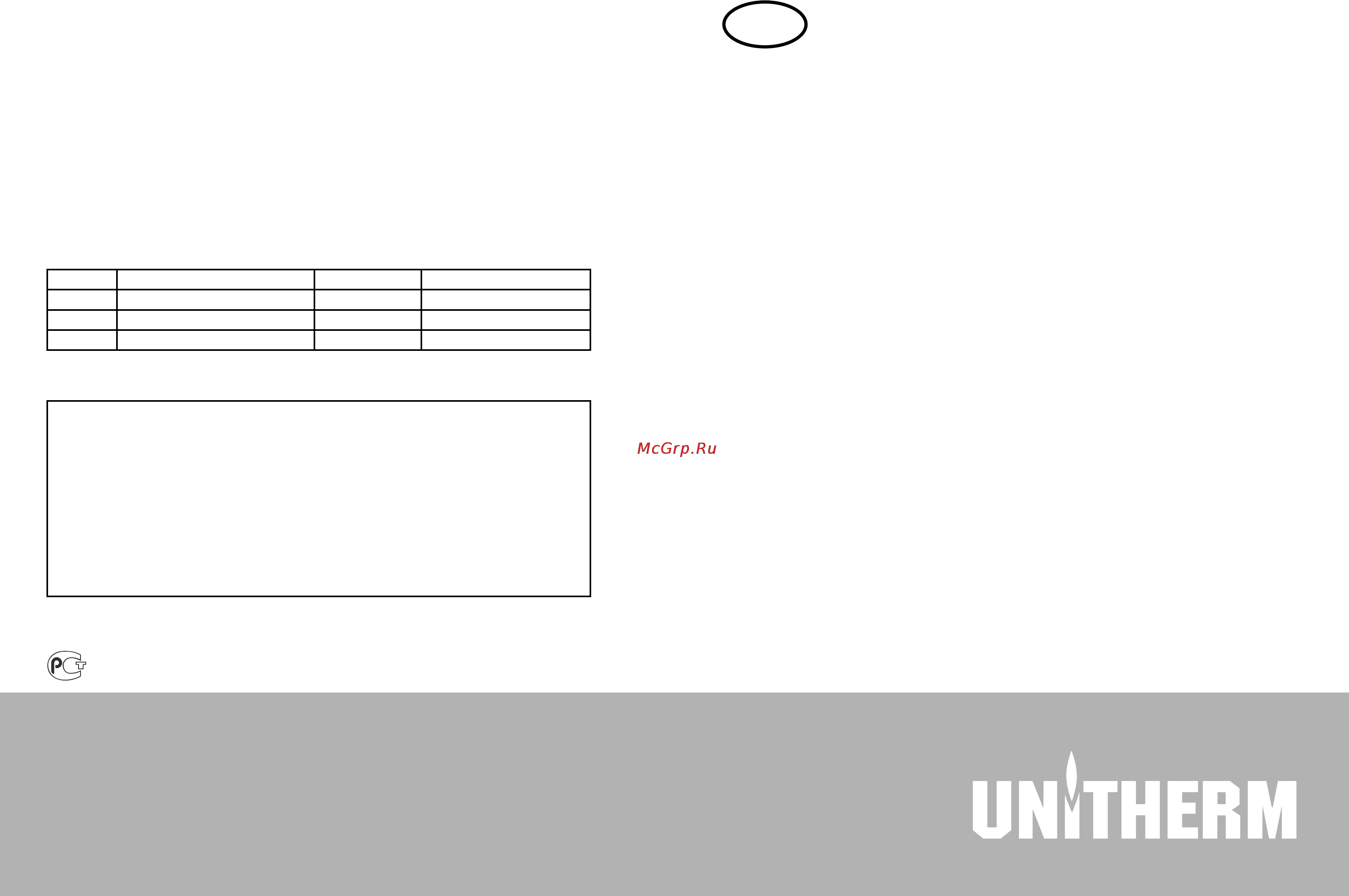 Unitherm USB 120 U - USB 160 U Инструкция по эксплуатации онлайн