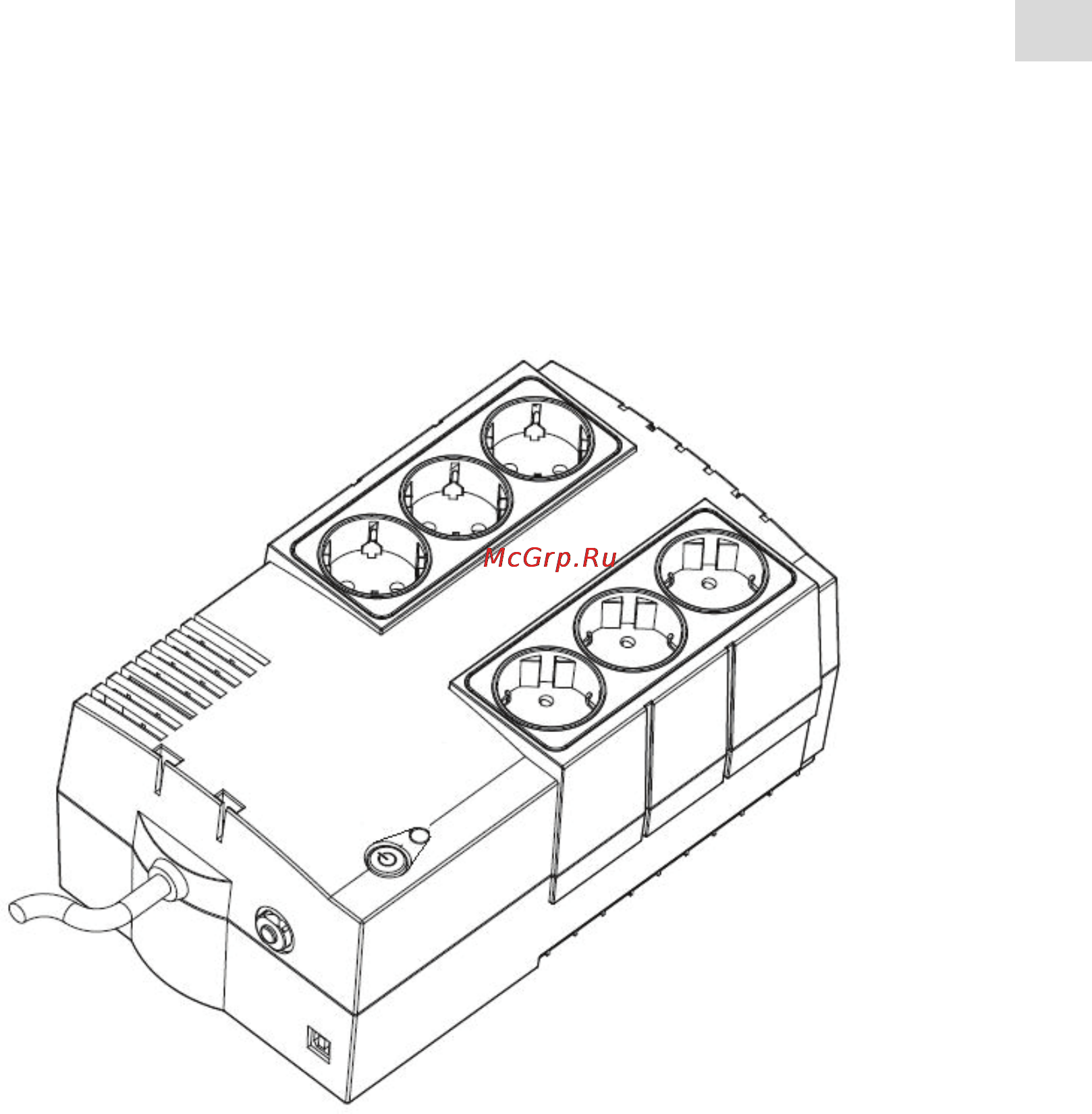 Cyberpower BR850ELCD Инструкция по эксплуатации онлайн