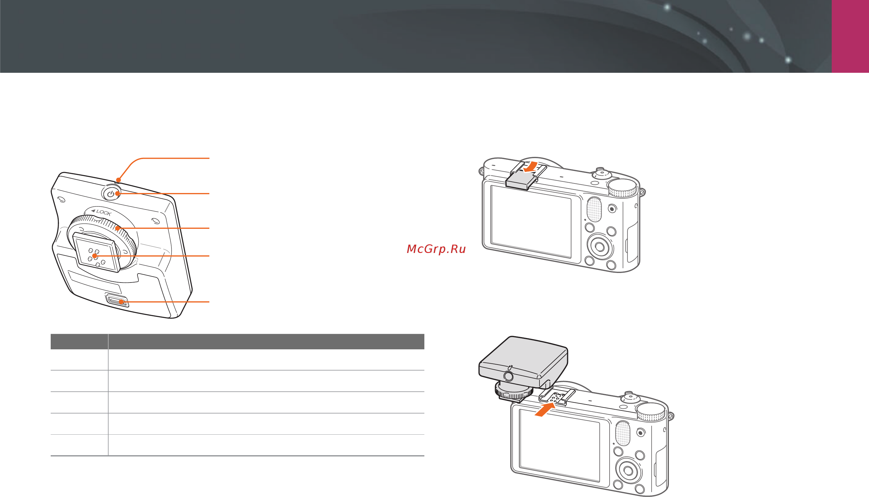 Samsung NX1000 20-50 Kit White [42/181] Внешний вид модуля gps приобретается дополнительно