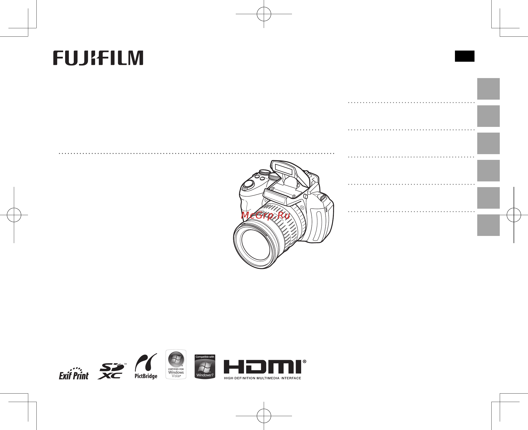 Fujifilm FinePix HS30 Инструкция по эксплуатации онлайн