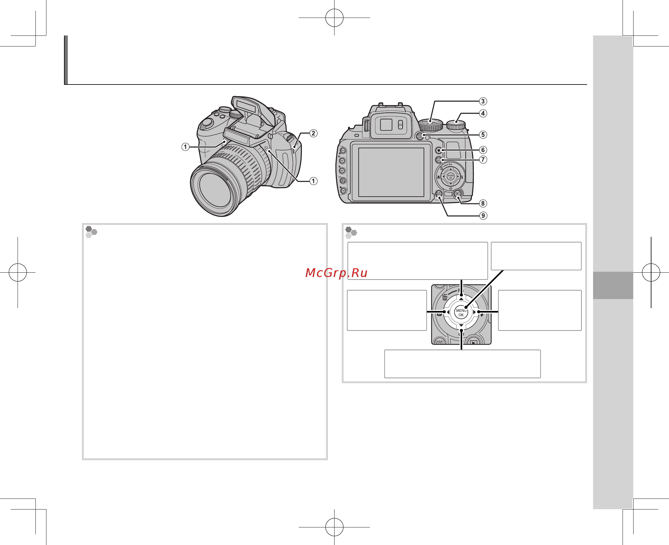Fujifilm FinePix HS30 [27/36] Части фотокамеры части фотокамеры