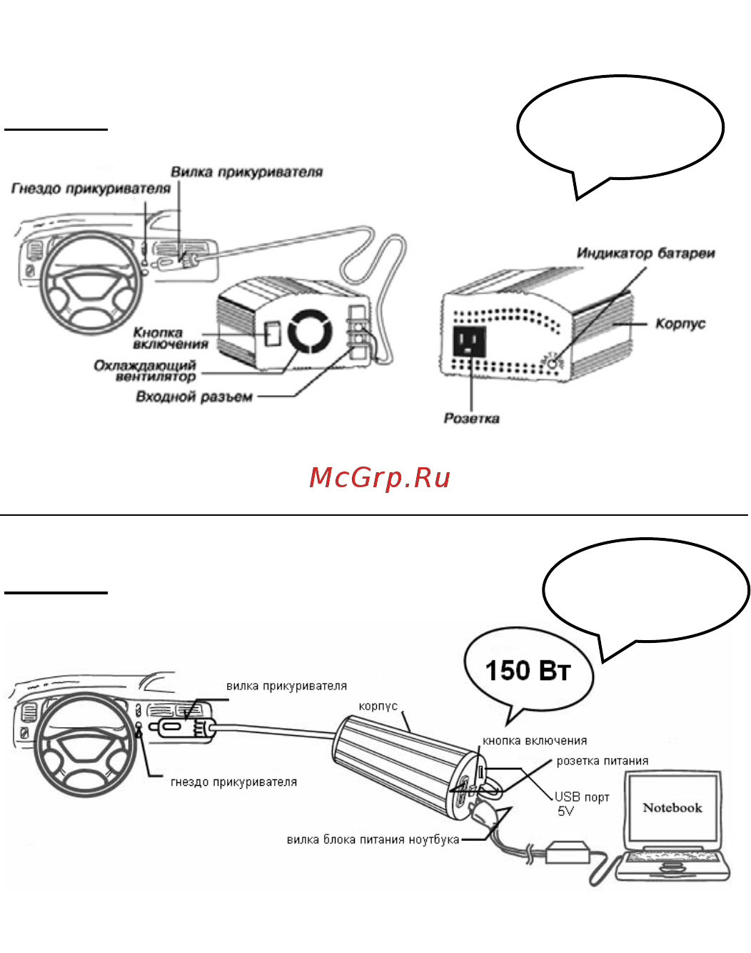 Porto напр.12/220V HTE-150P Инструкция по эксплуатации онлайн [7/25] 231526