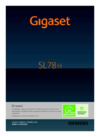 Gigaset SL78H Инструкция по эксплуатации