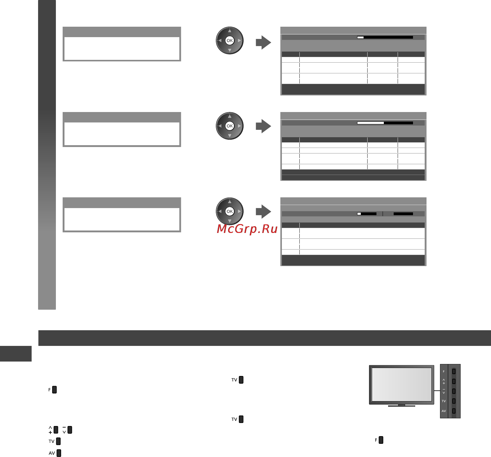 Panasonic TX-LR42E5 [40/96] Aвтонастройка аналоговая