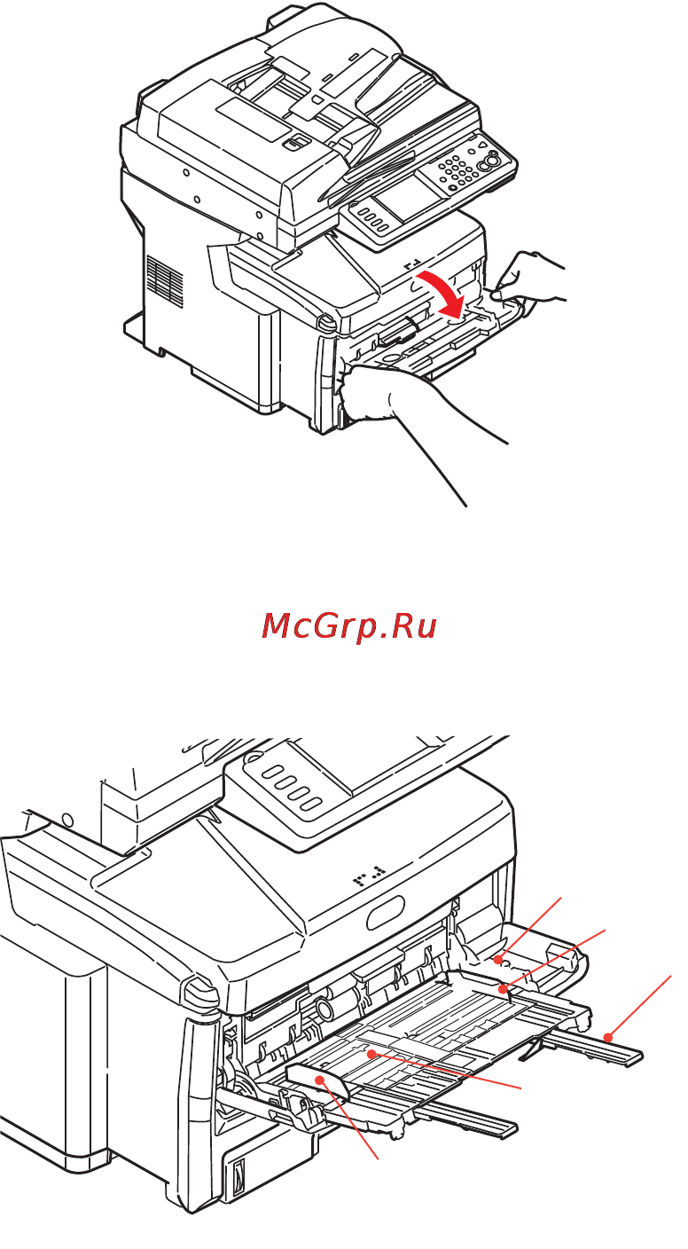 OKI MC861+ [28/186] Multi purpose tray