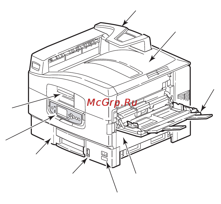 OKI C920WT [22/169] Identifying major components