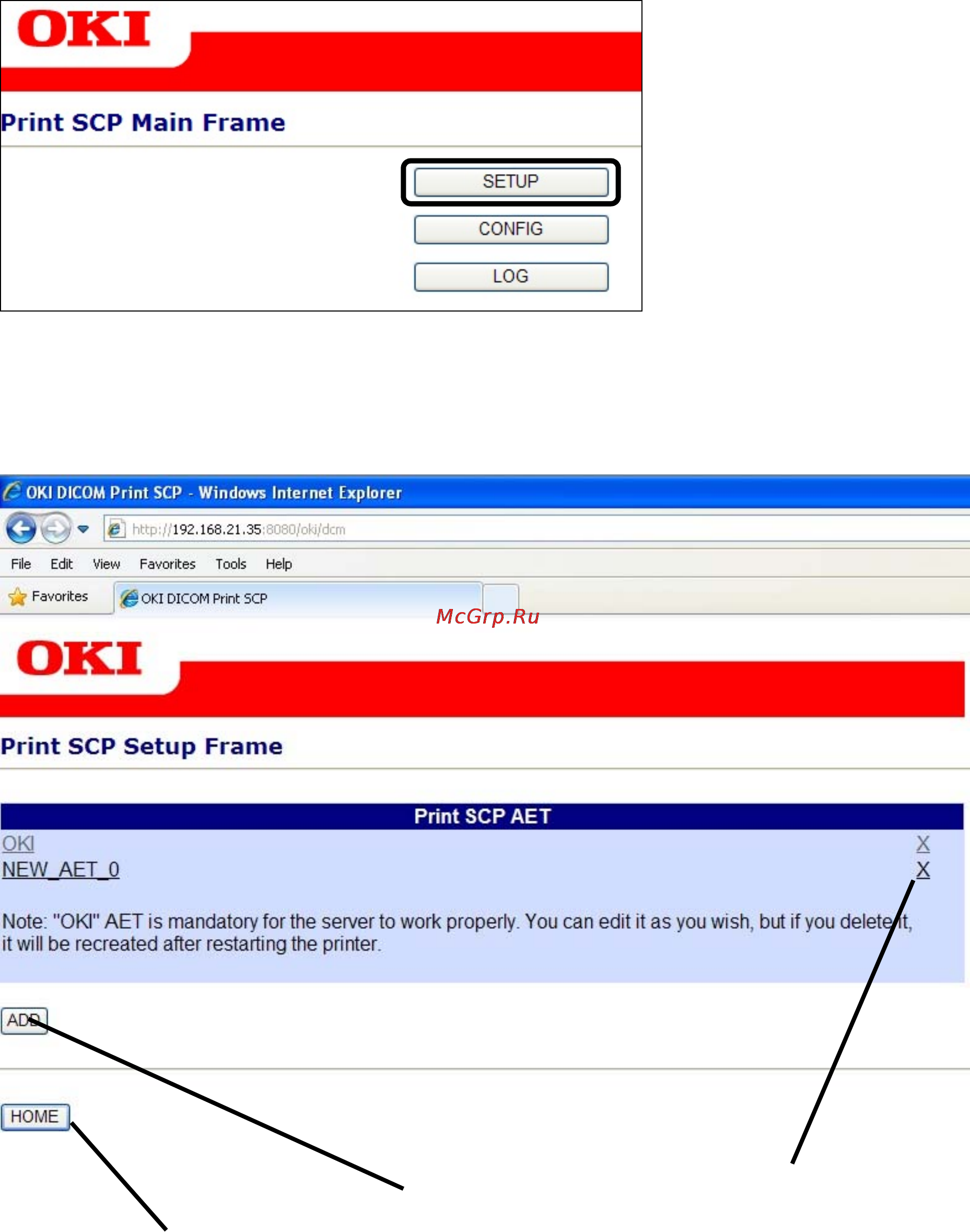 OKI C610DM [11/20] 3 open the setup menu