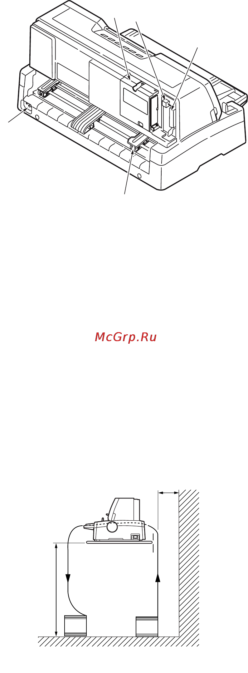 OKI ML6300FB-SC [10/54] Вид сзади