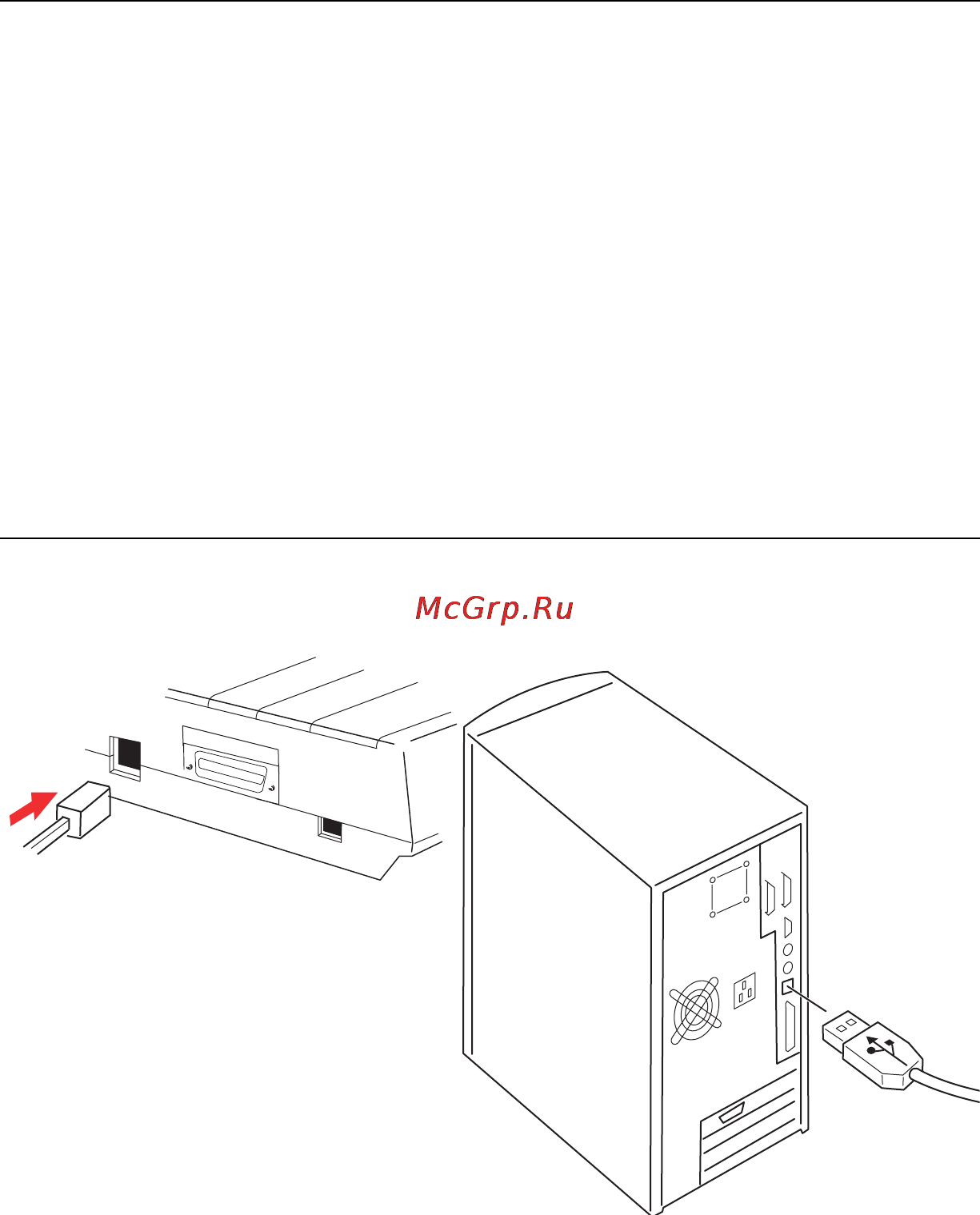 OKI ML280 Elite [24/53] Подключение usb