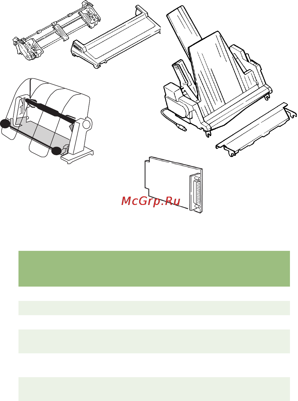 OKI ML280 Elite [46/53] Дополнительные устройства