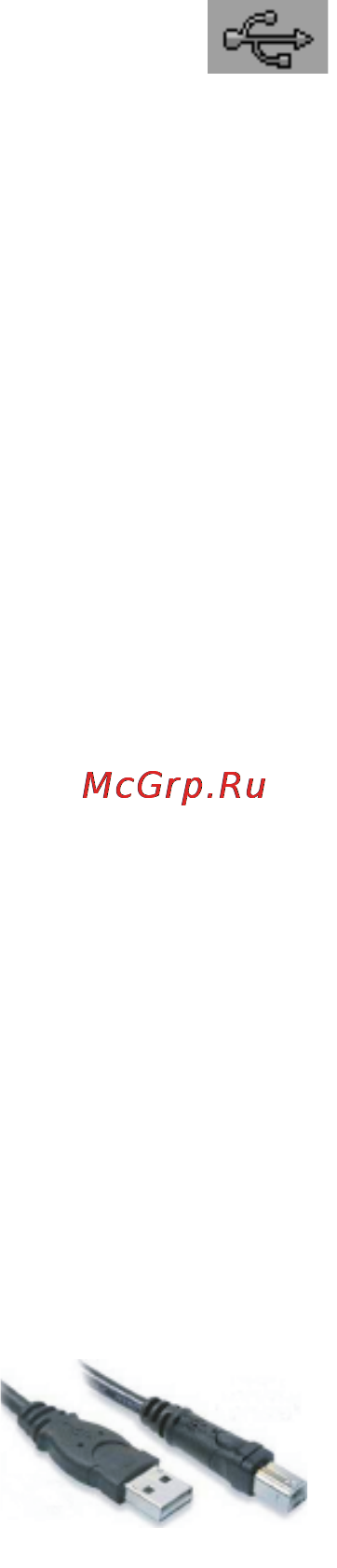 OKI ML5521 [11/95] Подключение кабеля usb