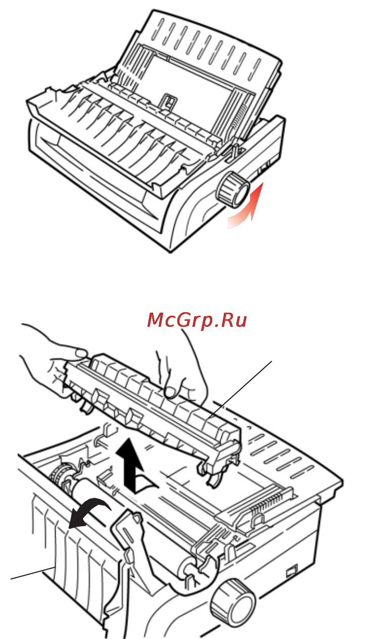 OKI ML5520 [60/95] Застревание отдельных листов бумаги