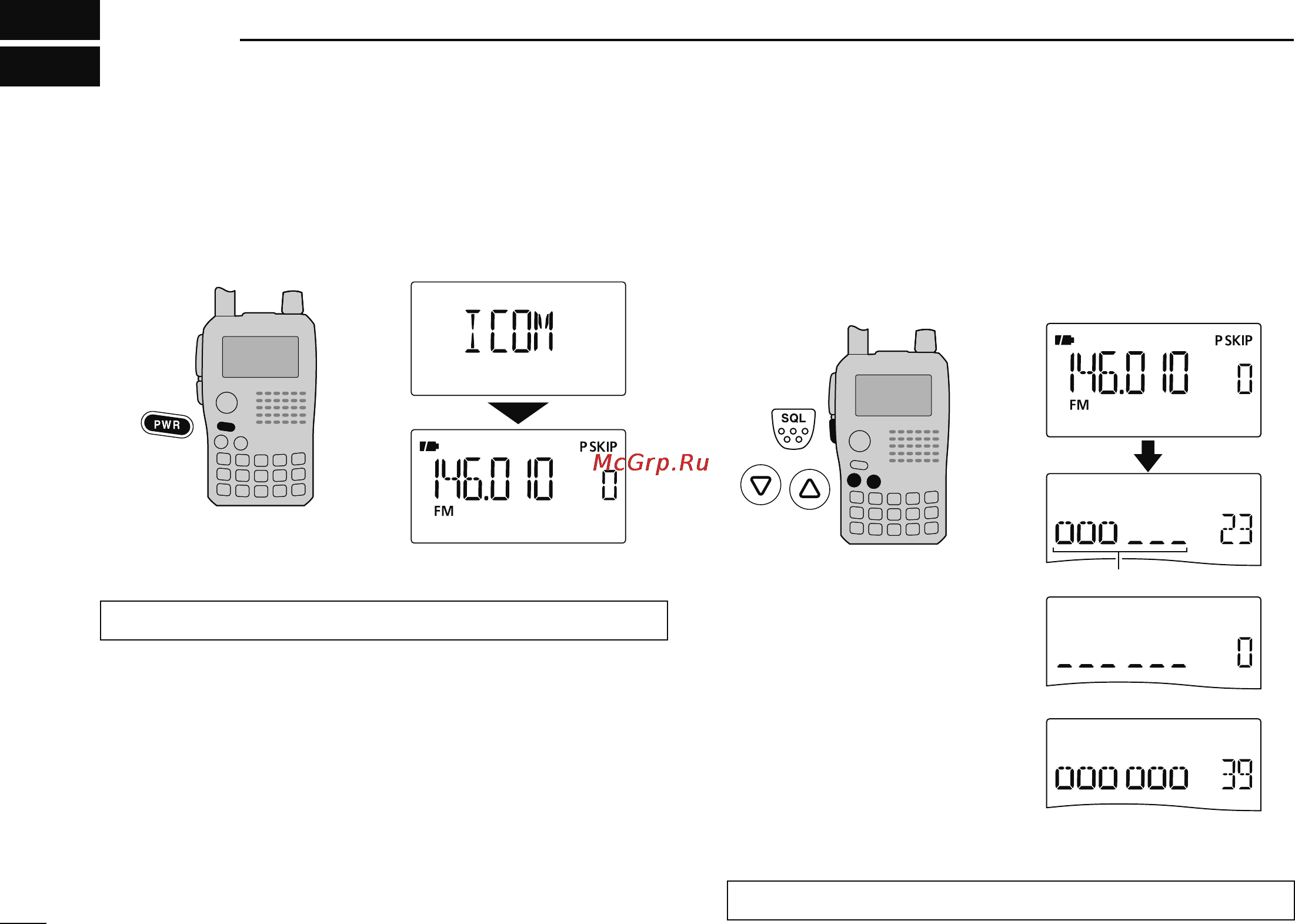 Icom IC-80AD [24/188] Basic operation