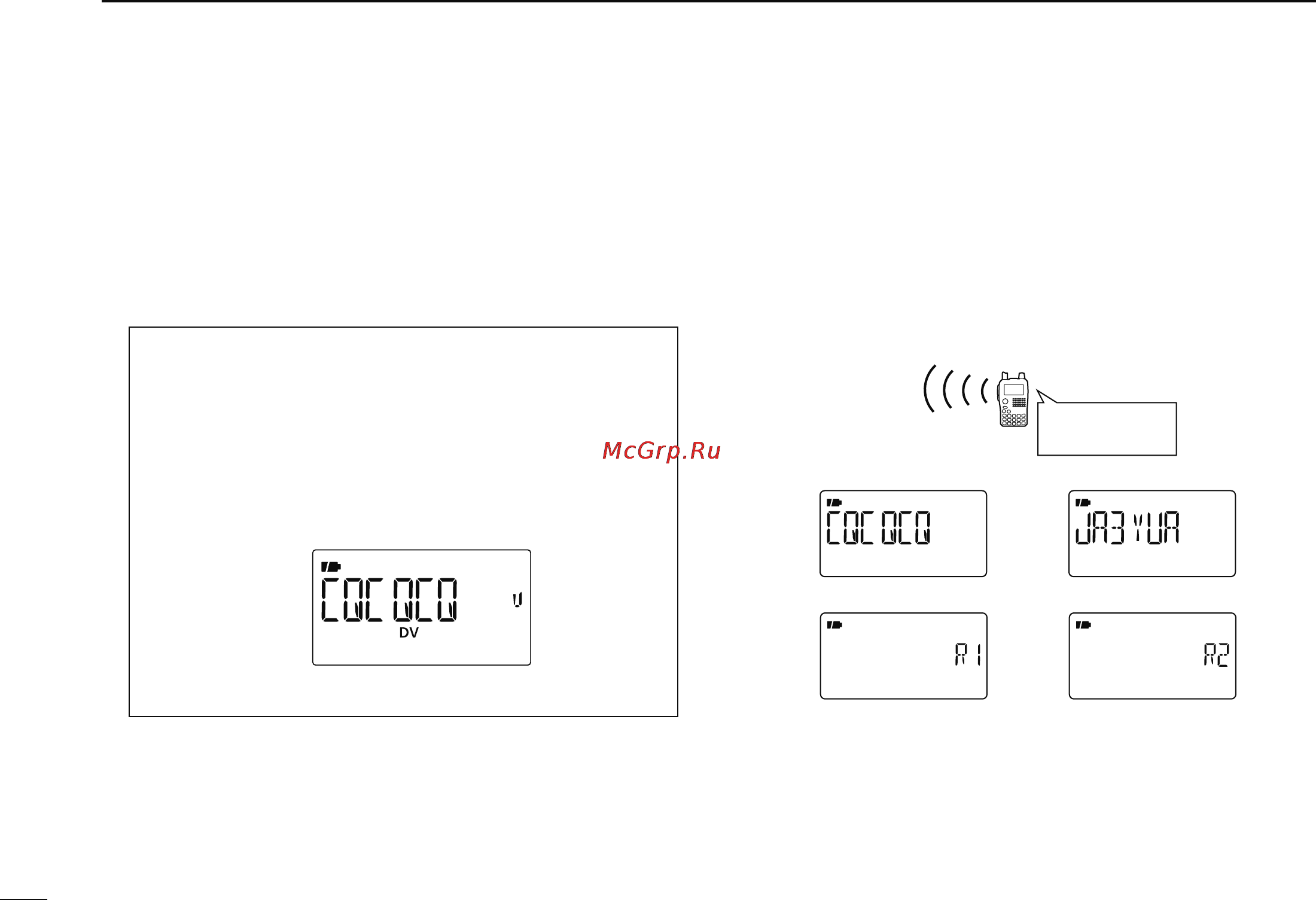 Icom IC-80AD [68/188] Simplex operation in vfo