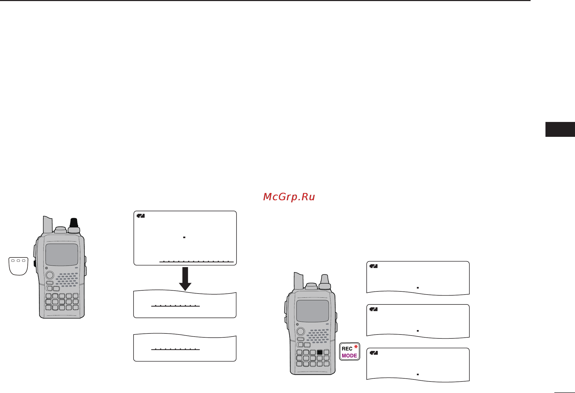 Icom IC-92AD [29/156] Operating mode selection