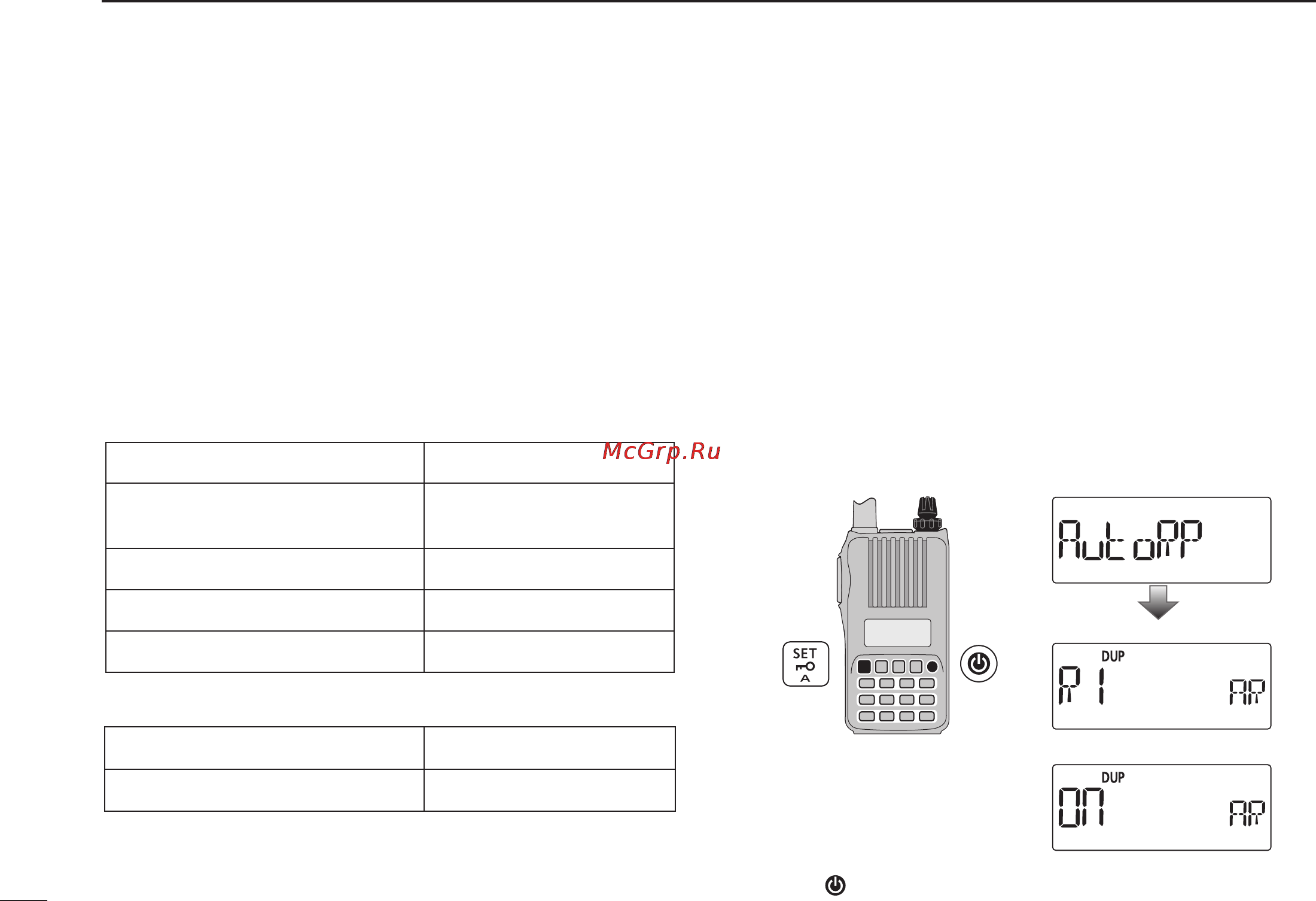 Icom IC-T70A [34/96] Auto repeater function