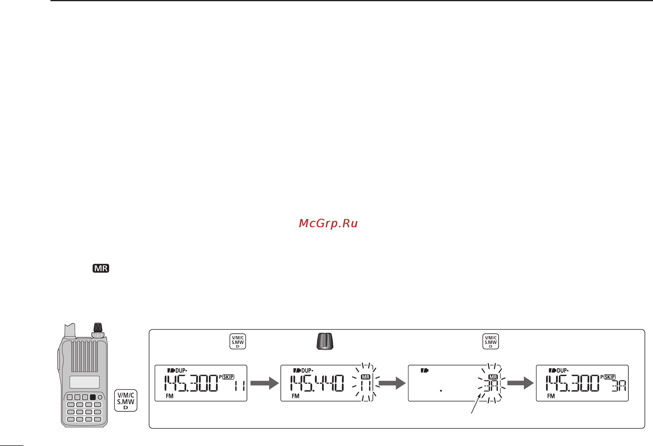 Icom IC-T70E [50/96] Scan edges programming