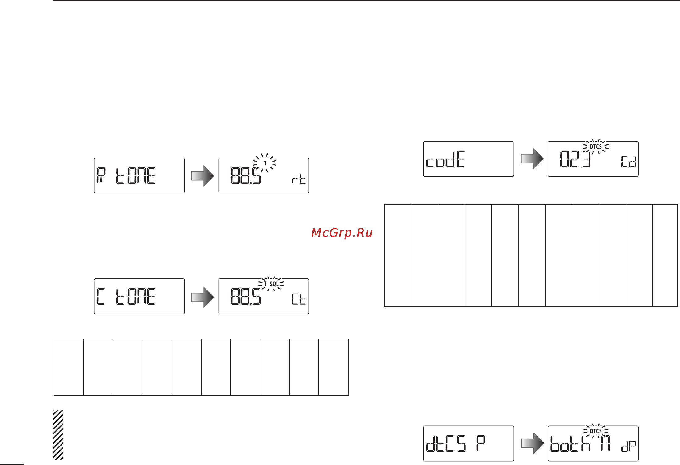 Icom IC-T70A [60/96] Set mode items