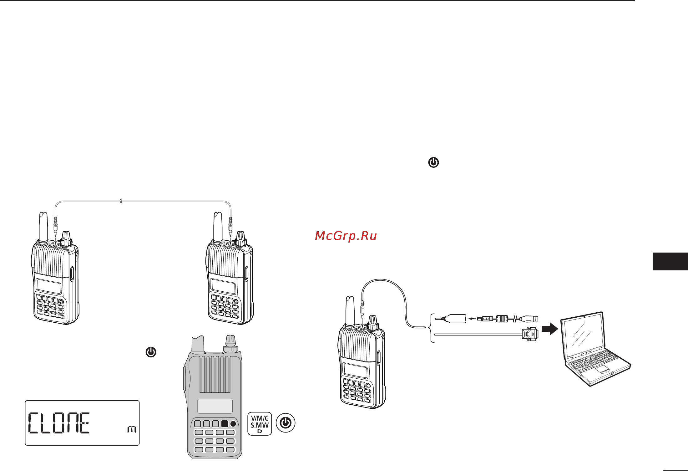 Icom IC-T70A [81/96] Cloning function