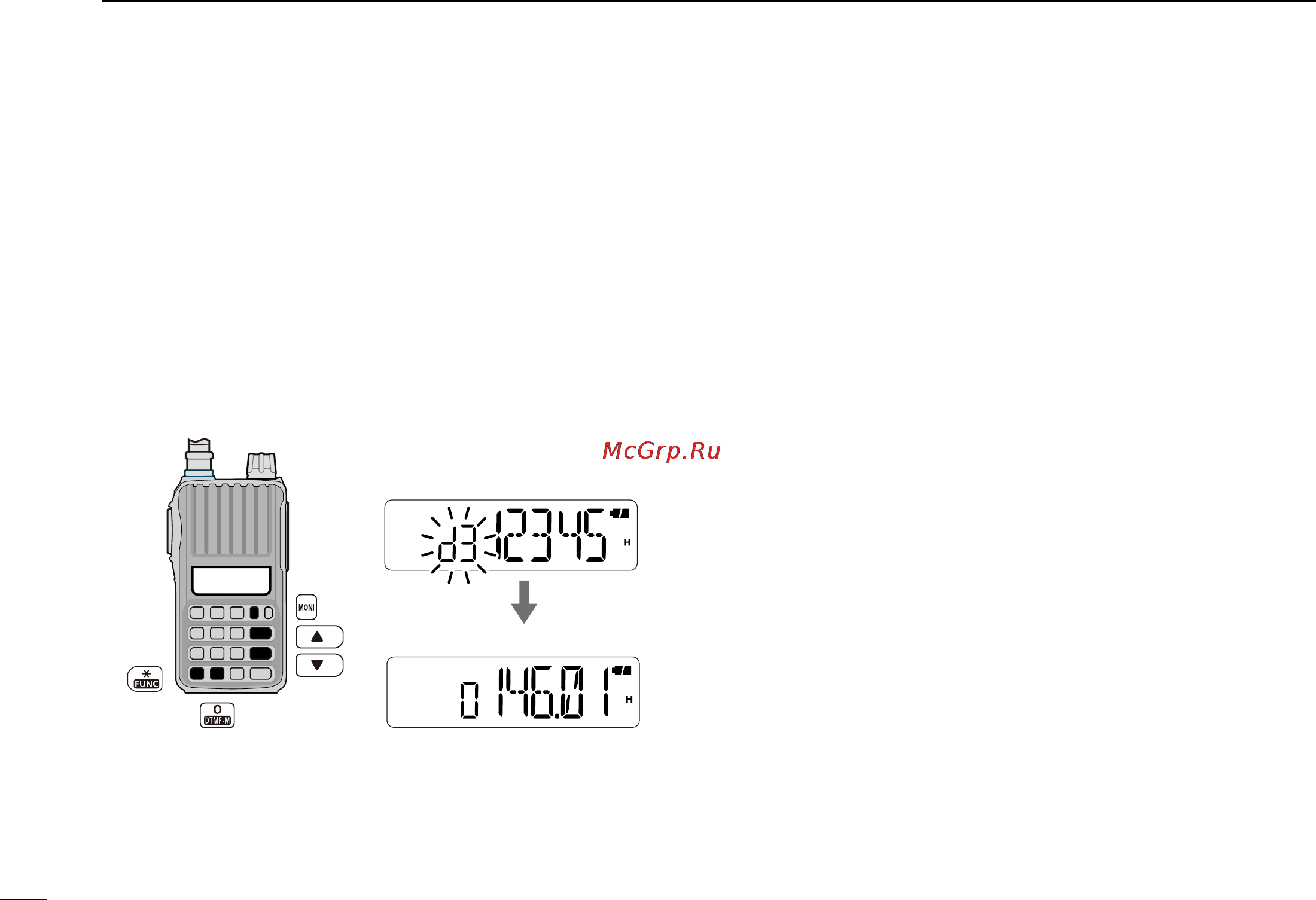 Icom IC-V80 [44/64] Confirming a dtmf memory