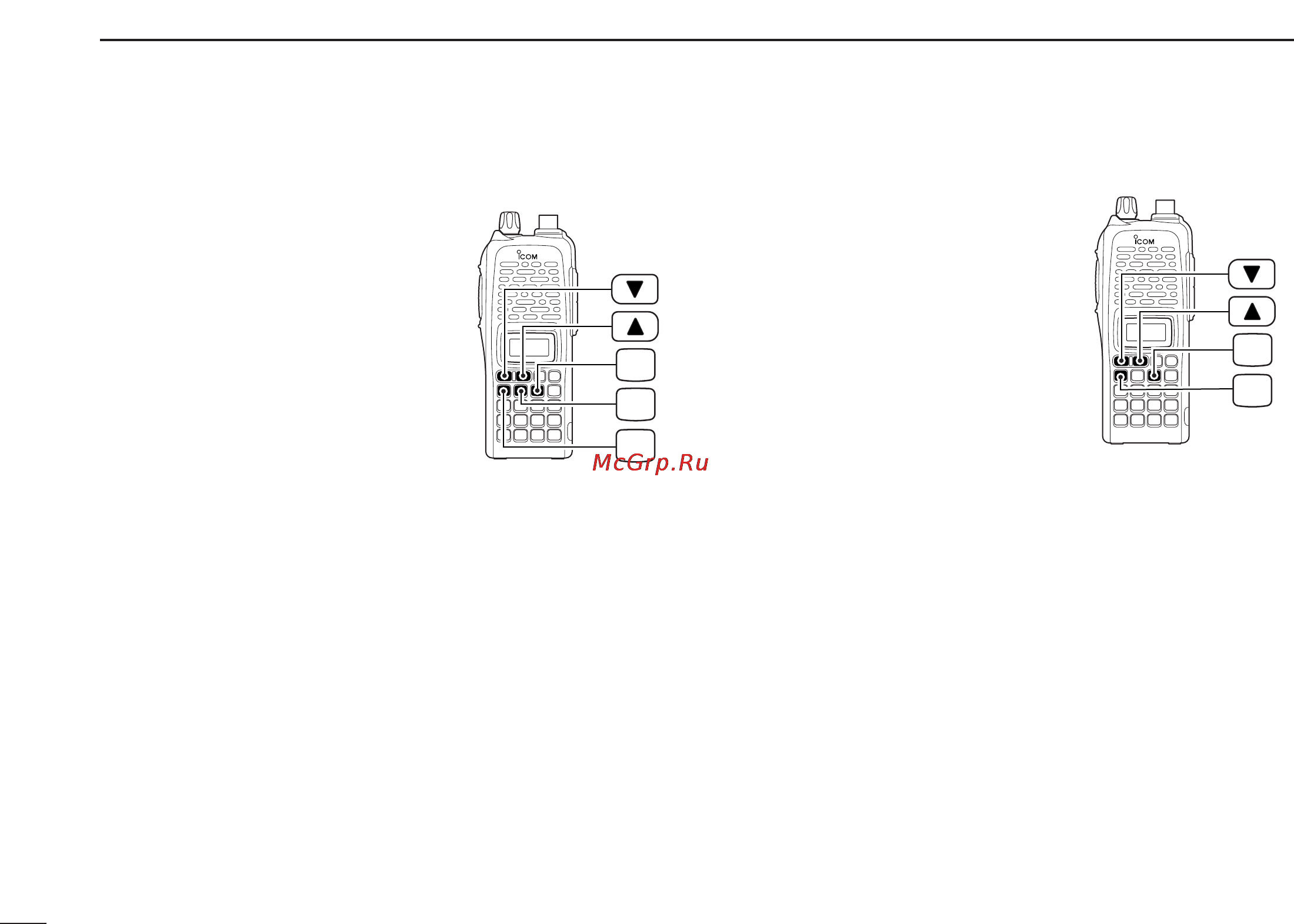 Icom IC-U82 [36/96] Memory call operation