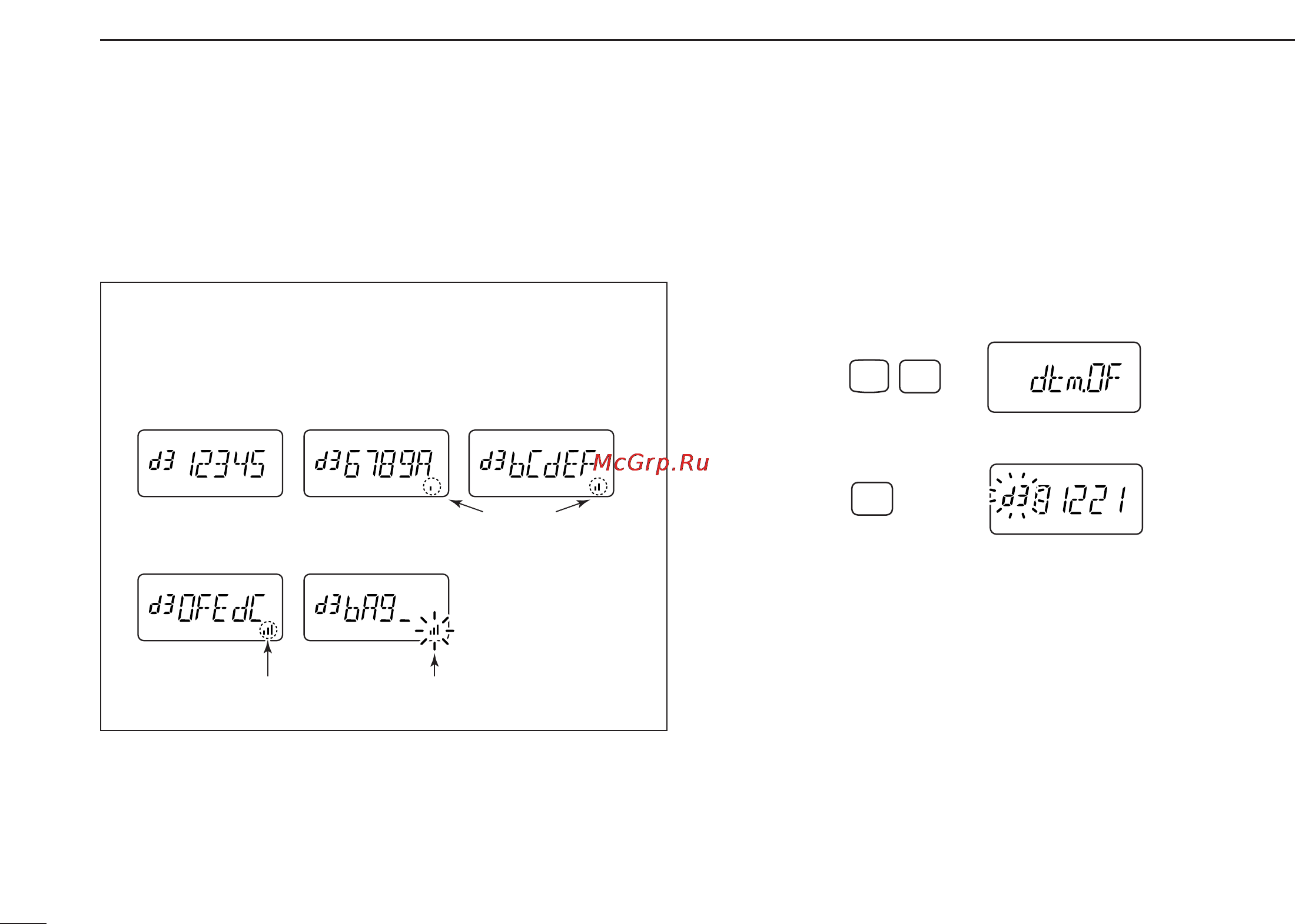 Icom IC-V82 [40/96] Transmitting a dtmf code sequence