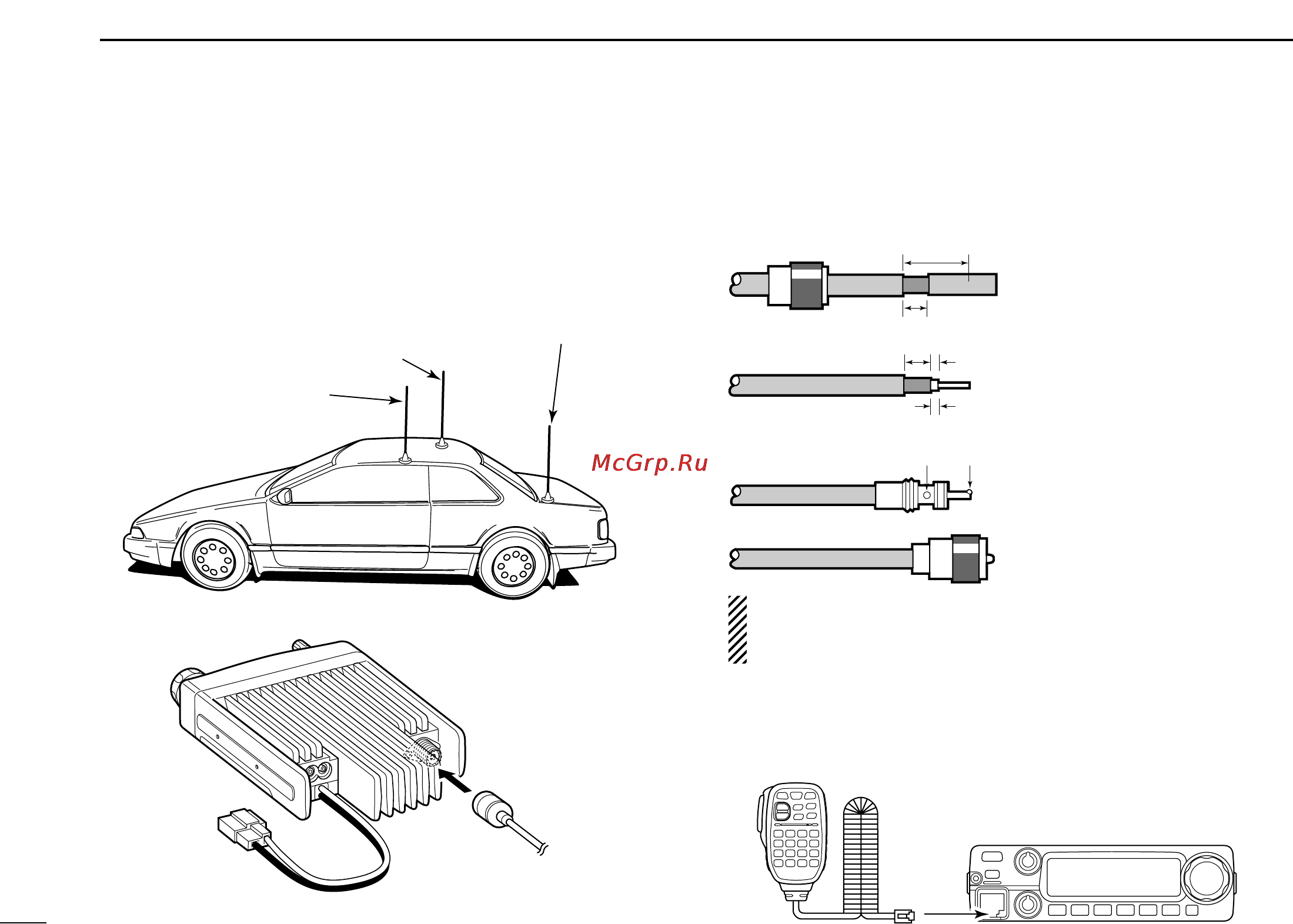 Icom IC-2200H [10/108] D antenna installation