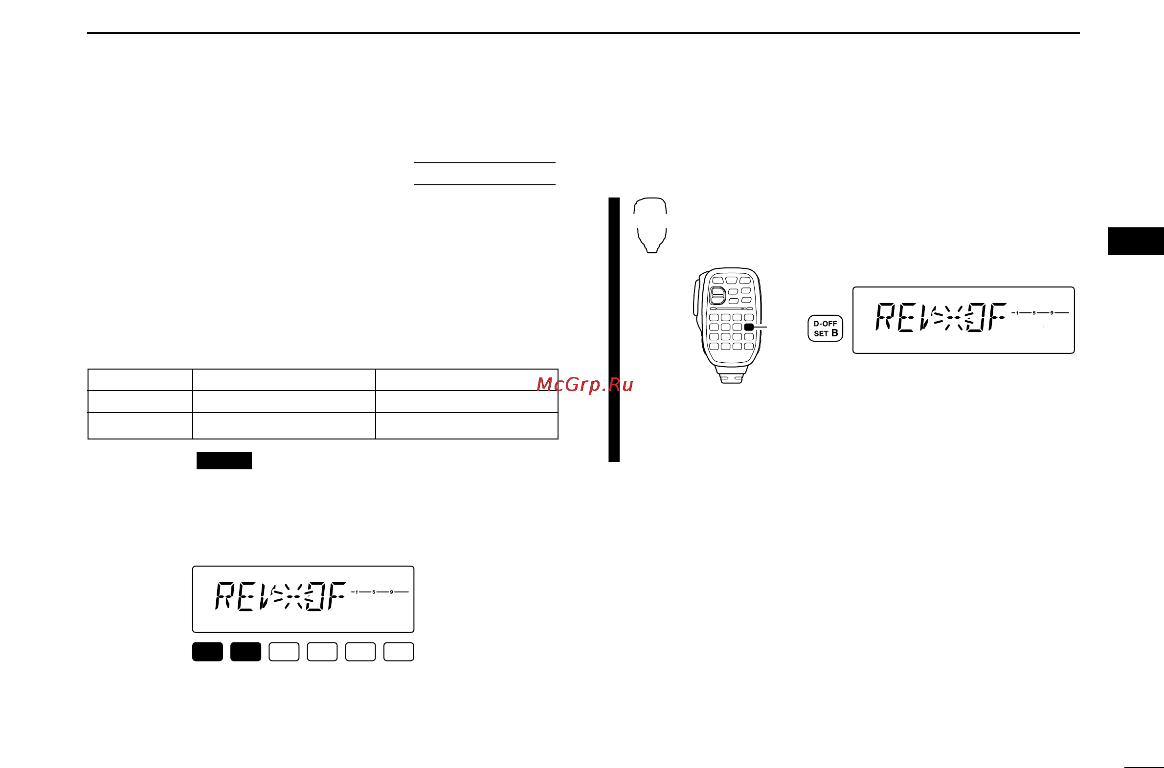 Icom IC-2200H [35/108] I reversed duplex mode