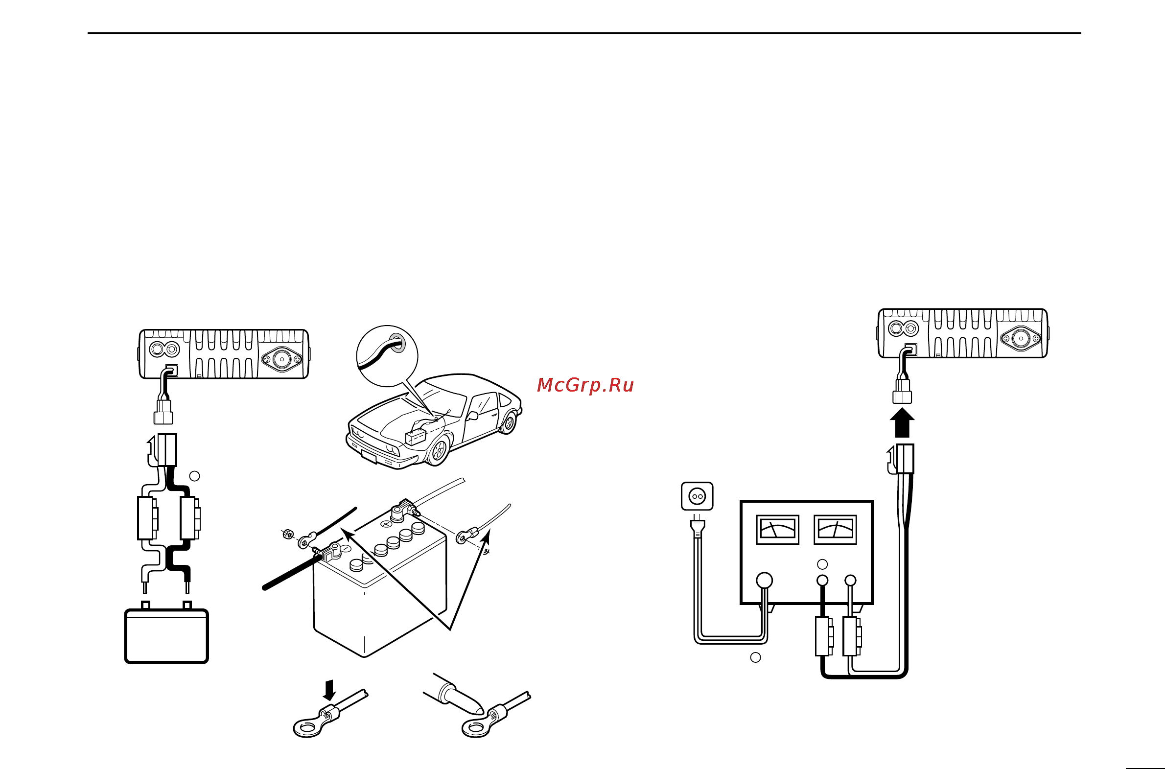 Icom IC-2200H [9/108] D battery connection