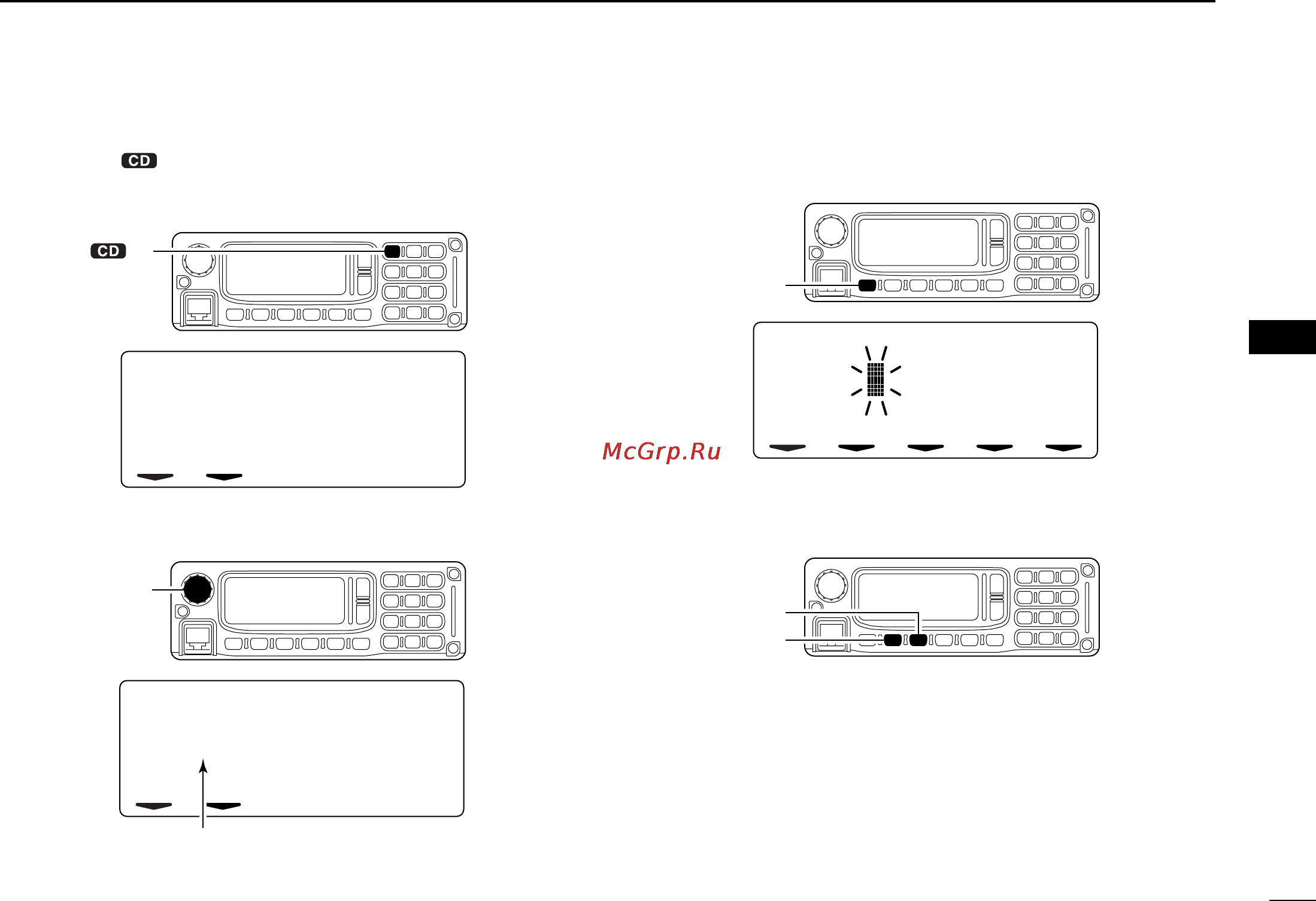 Icom ID-1 [47/124] D setting with the rc 24