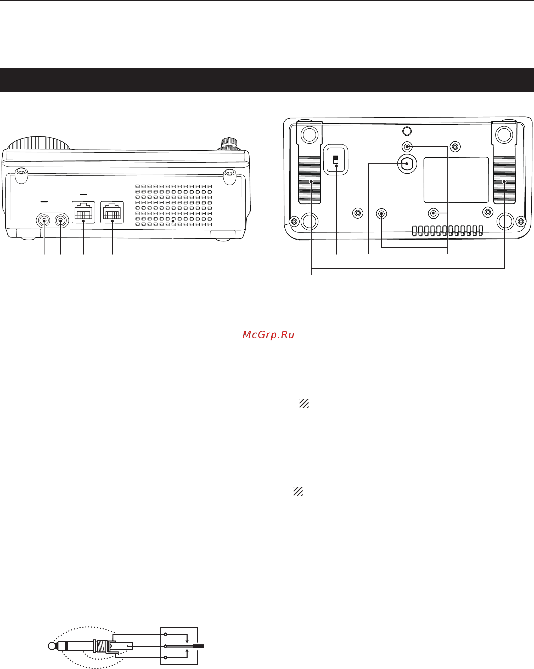 Icom IC-7100 [17/96] Controller rear and bottom panels