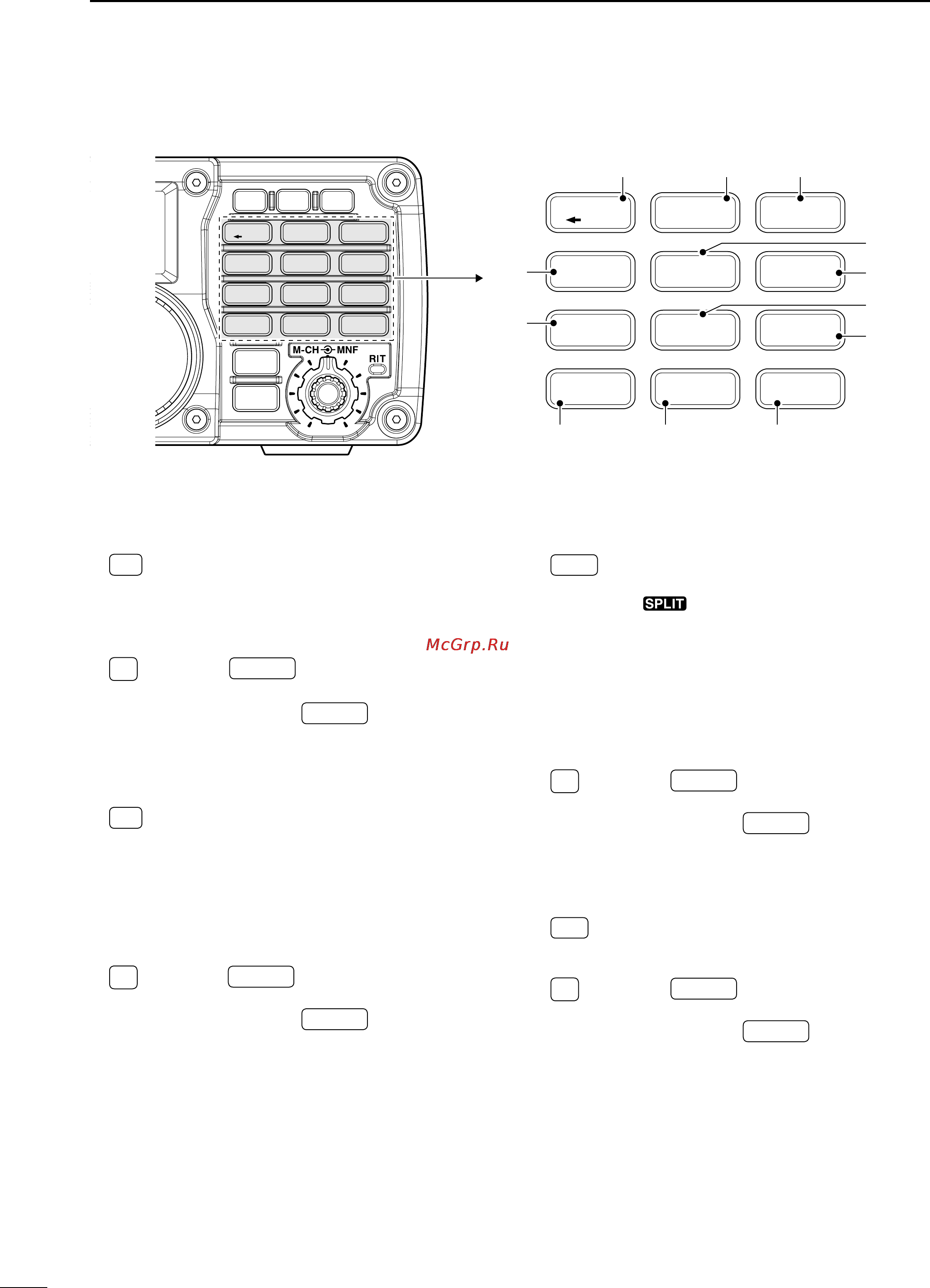 Icom IC-7200 [10/104] Keypad
