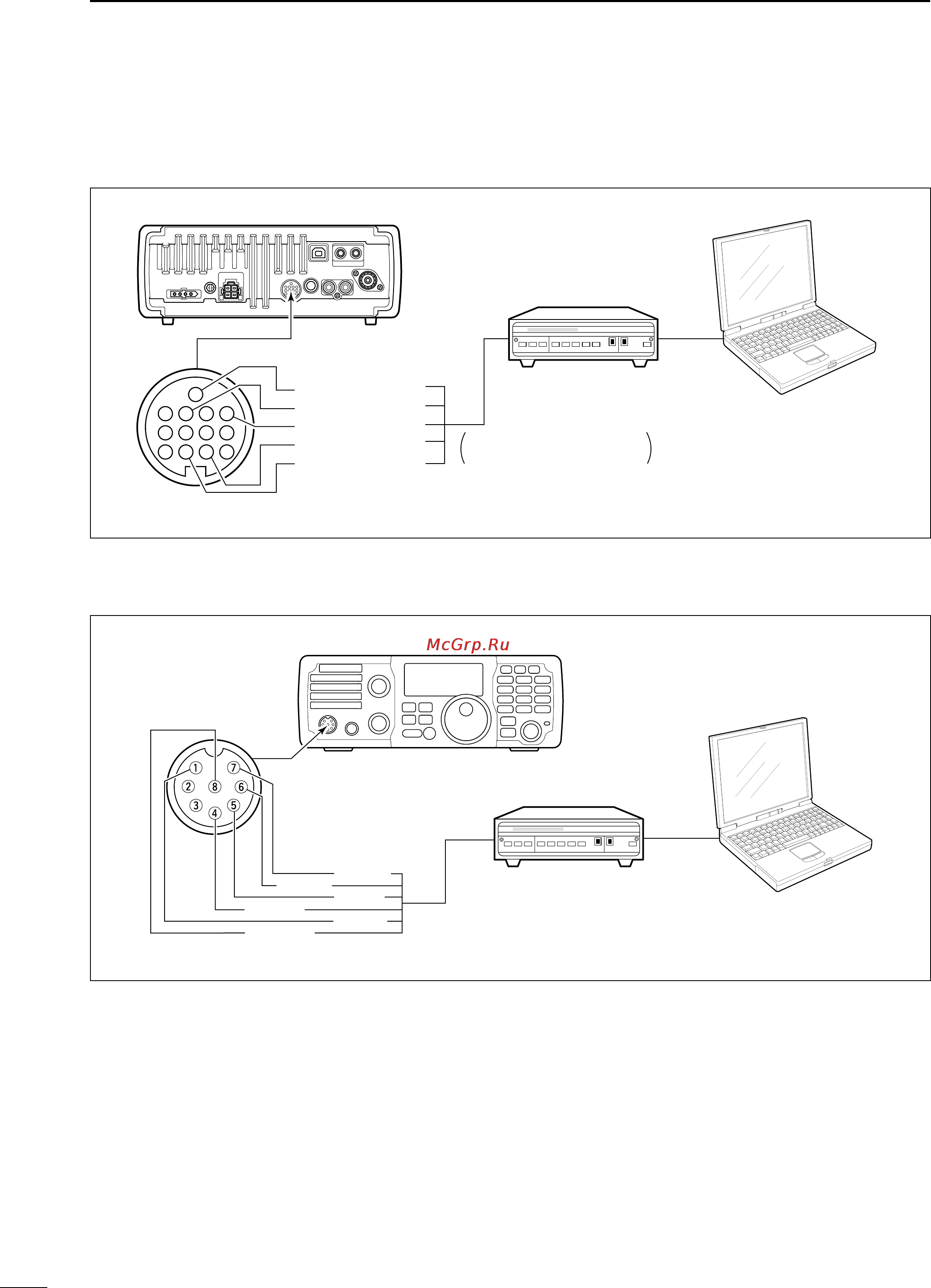 Icom IC-7200 [24/104] Connections for rtty