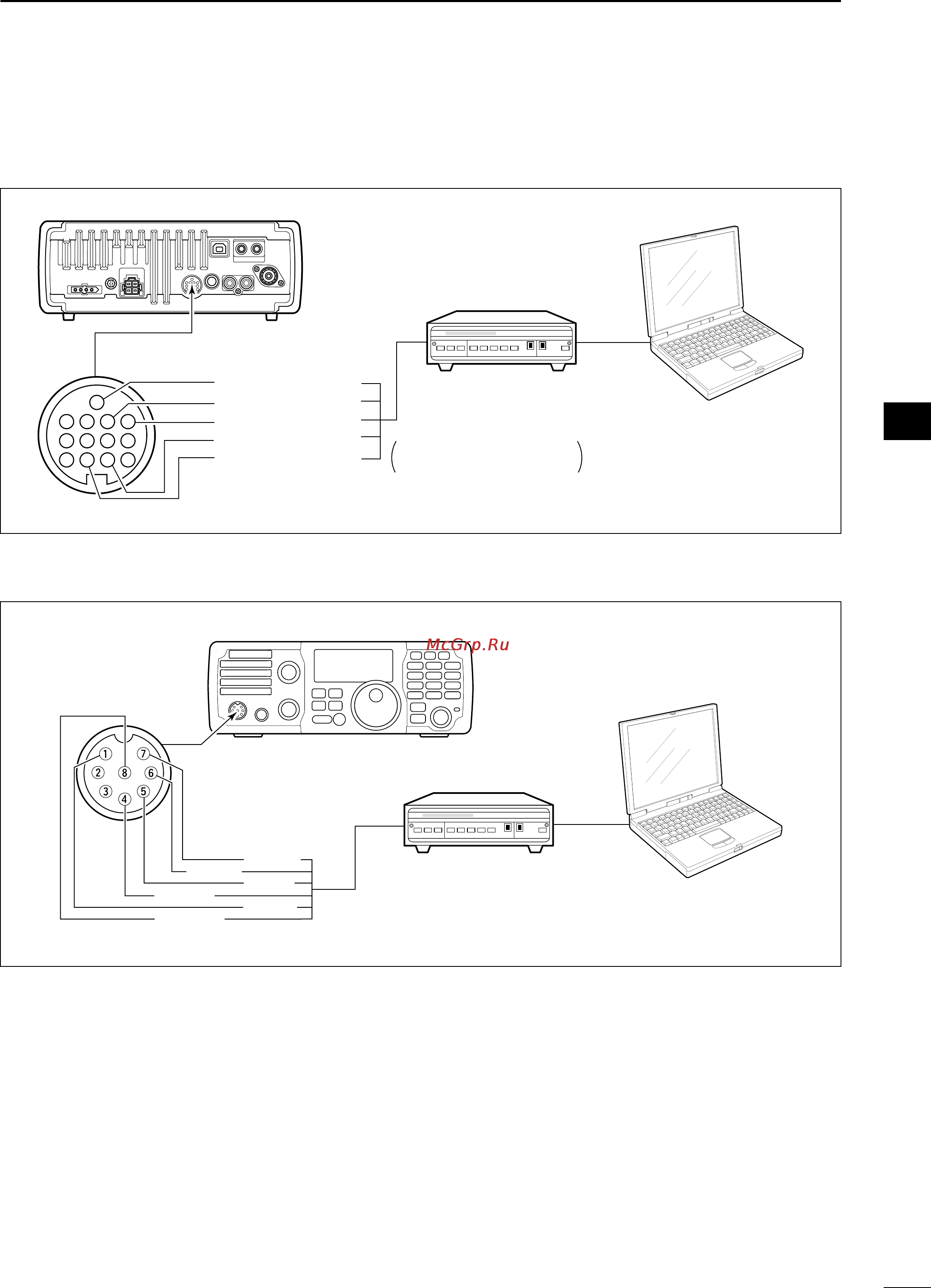 Icom IC-7200 [25/104] D when connecting to the usb jack