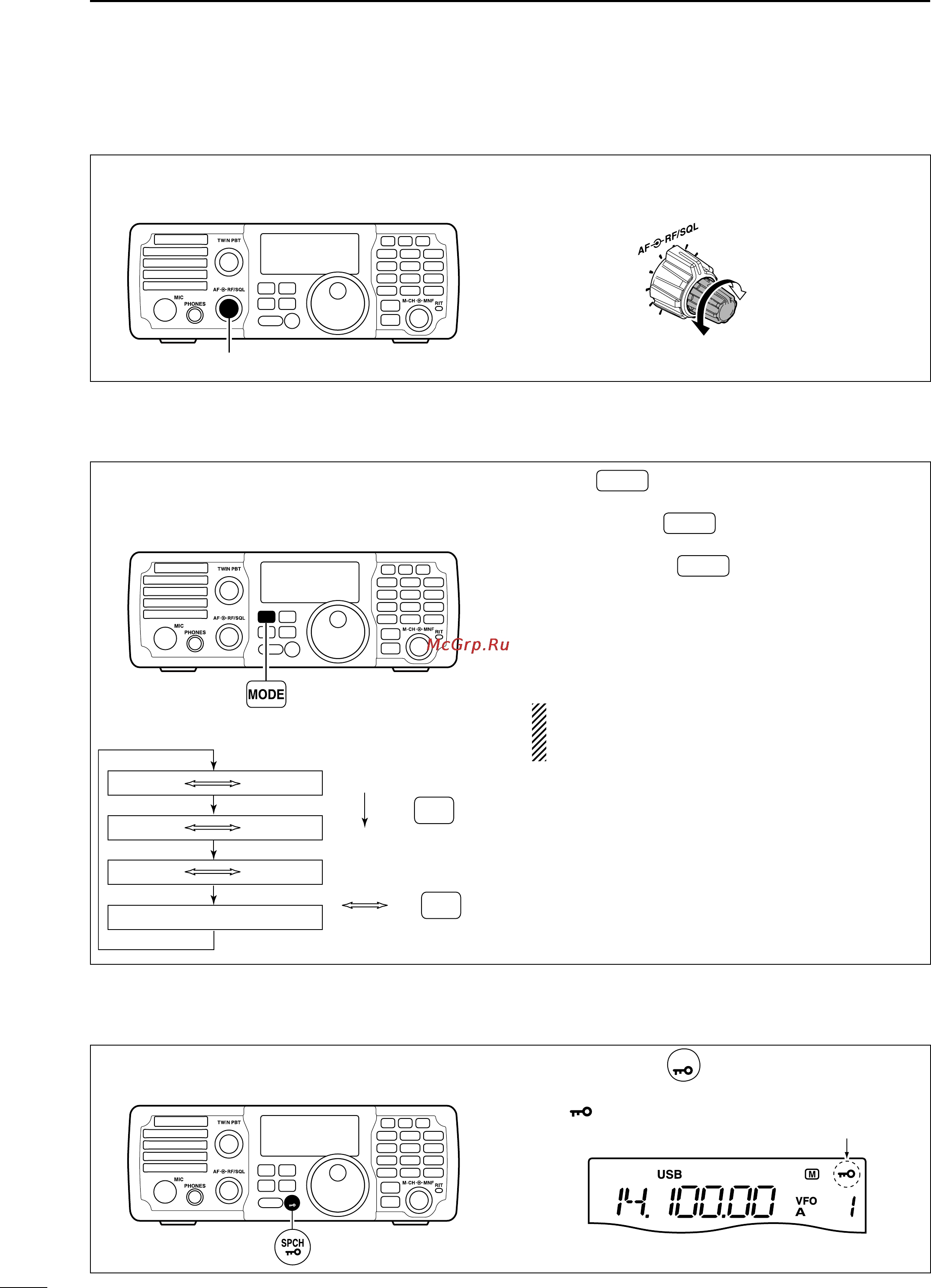Icom IC-7200 [34/104] Volume setting