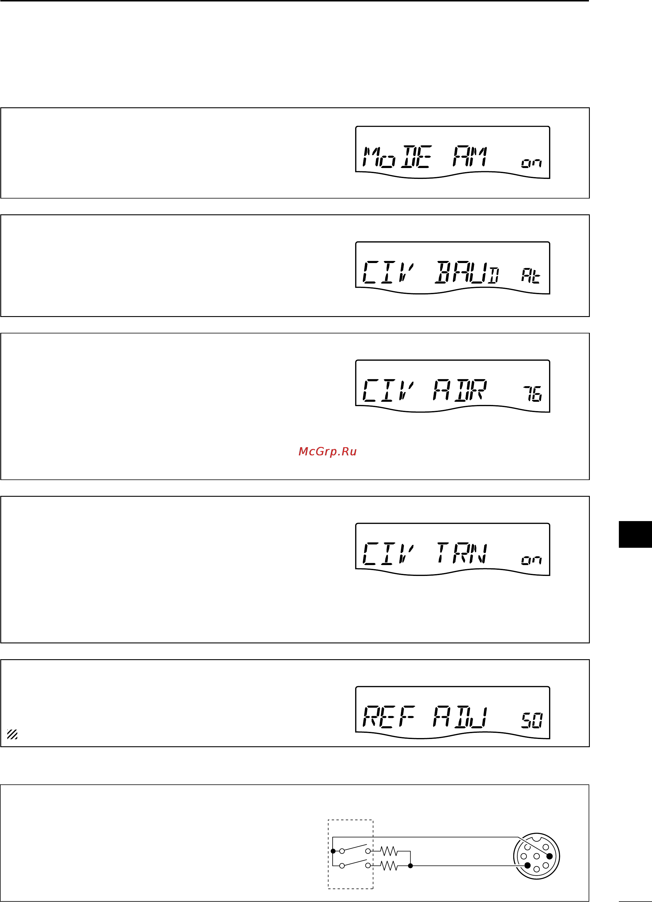 Icom IC-7200 [87/104] Ci v address
