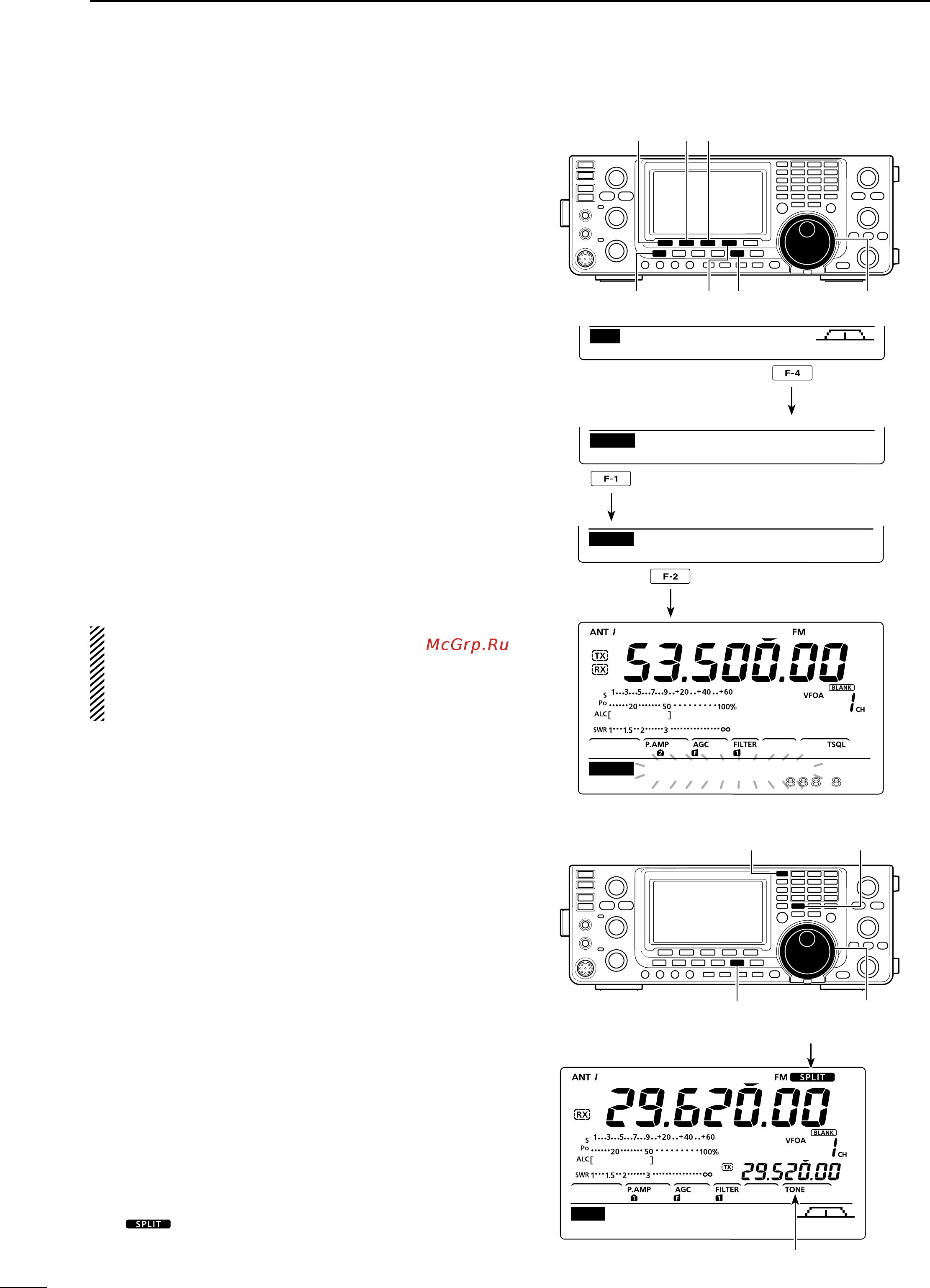 Icom IC-7410 [58/124] Tone scan operation