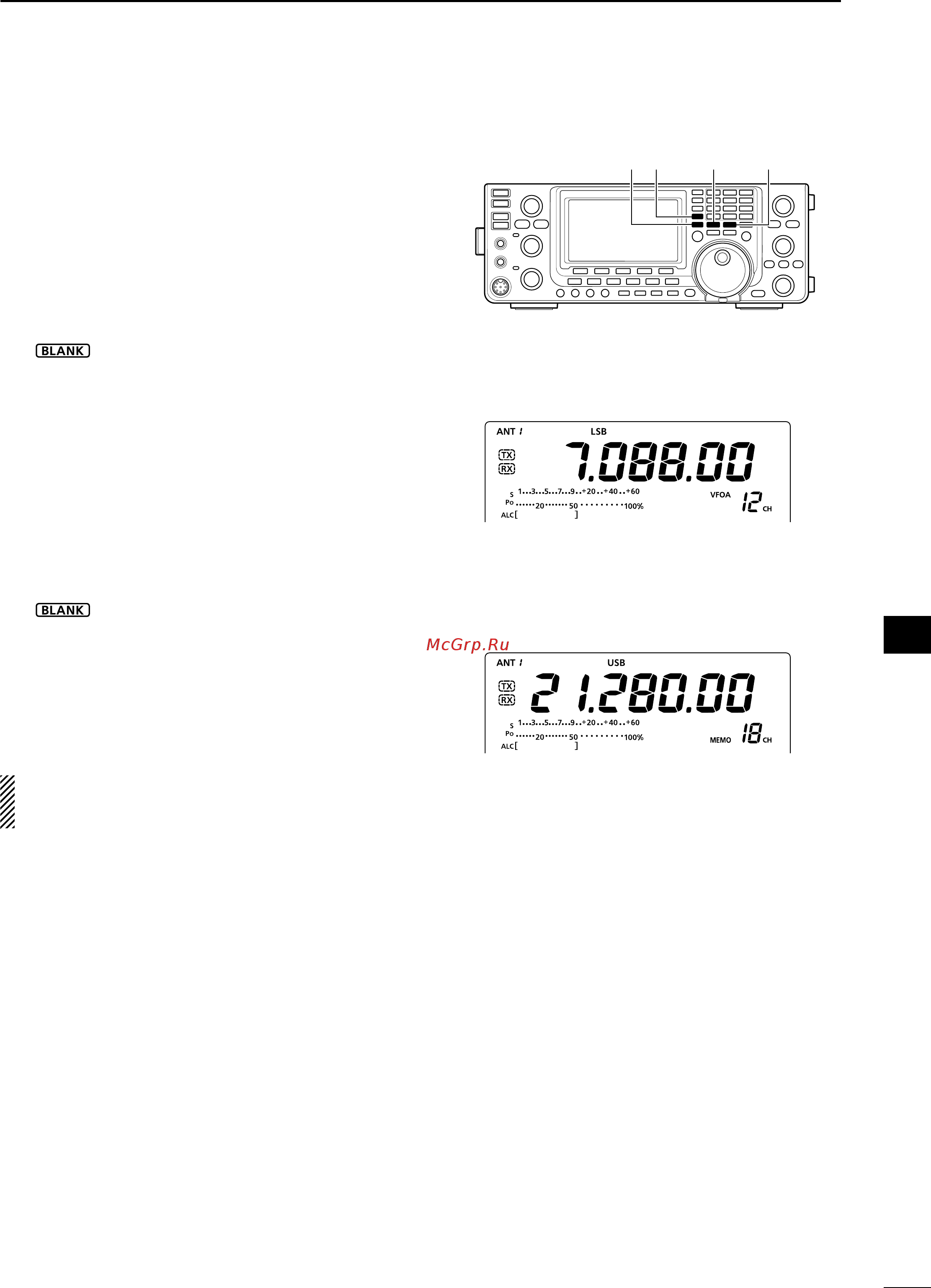 Icom IC-7410 [77/124] Memory channel programming