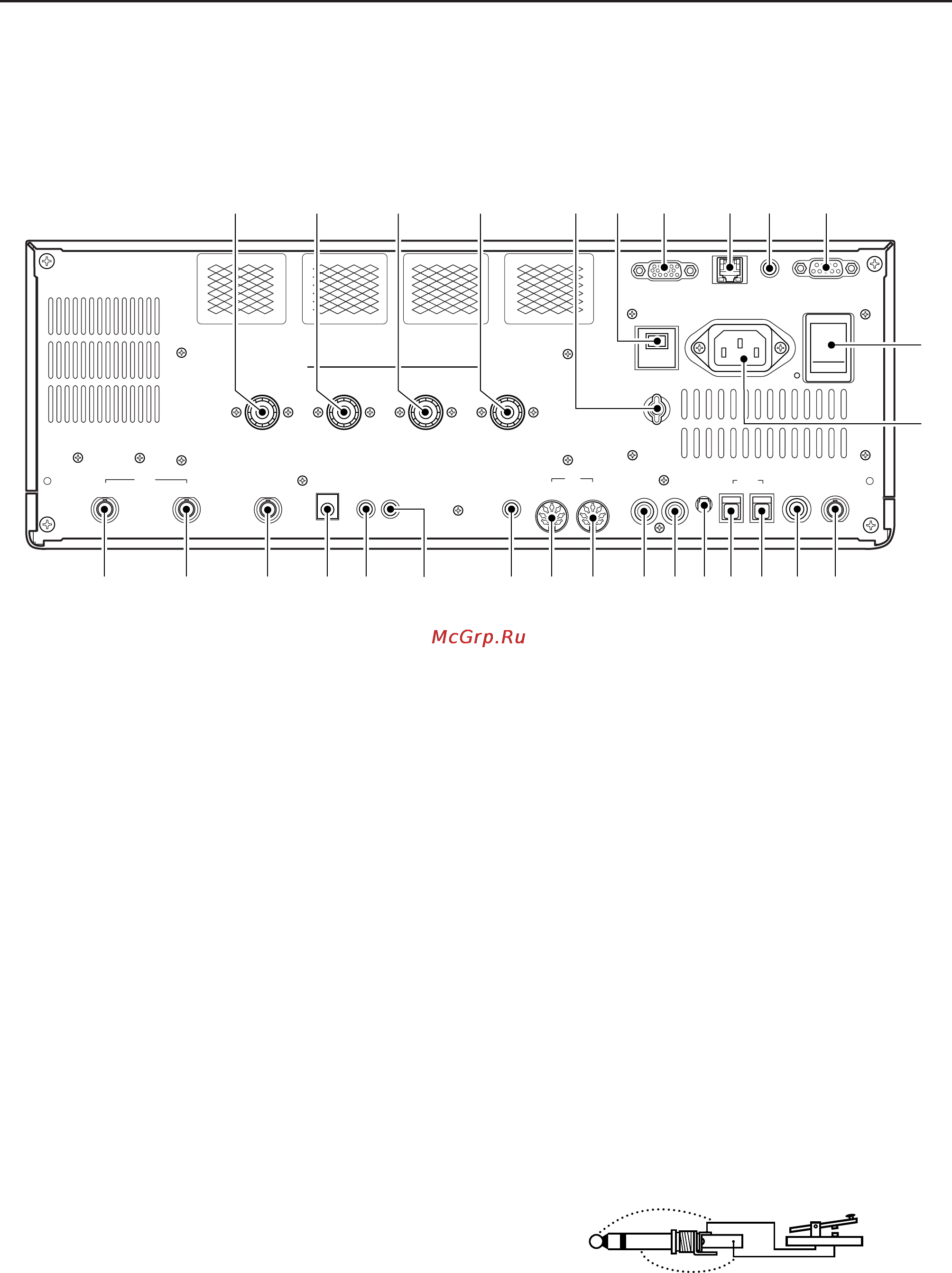 Icom IC-7700 [22/216] Rear panel