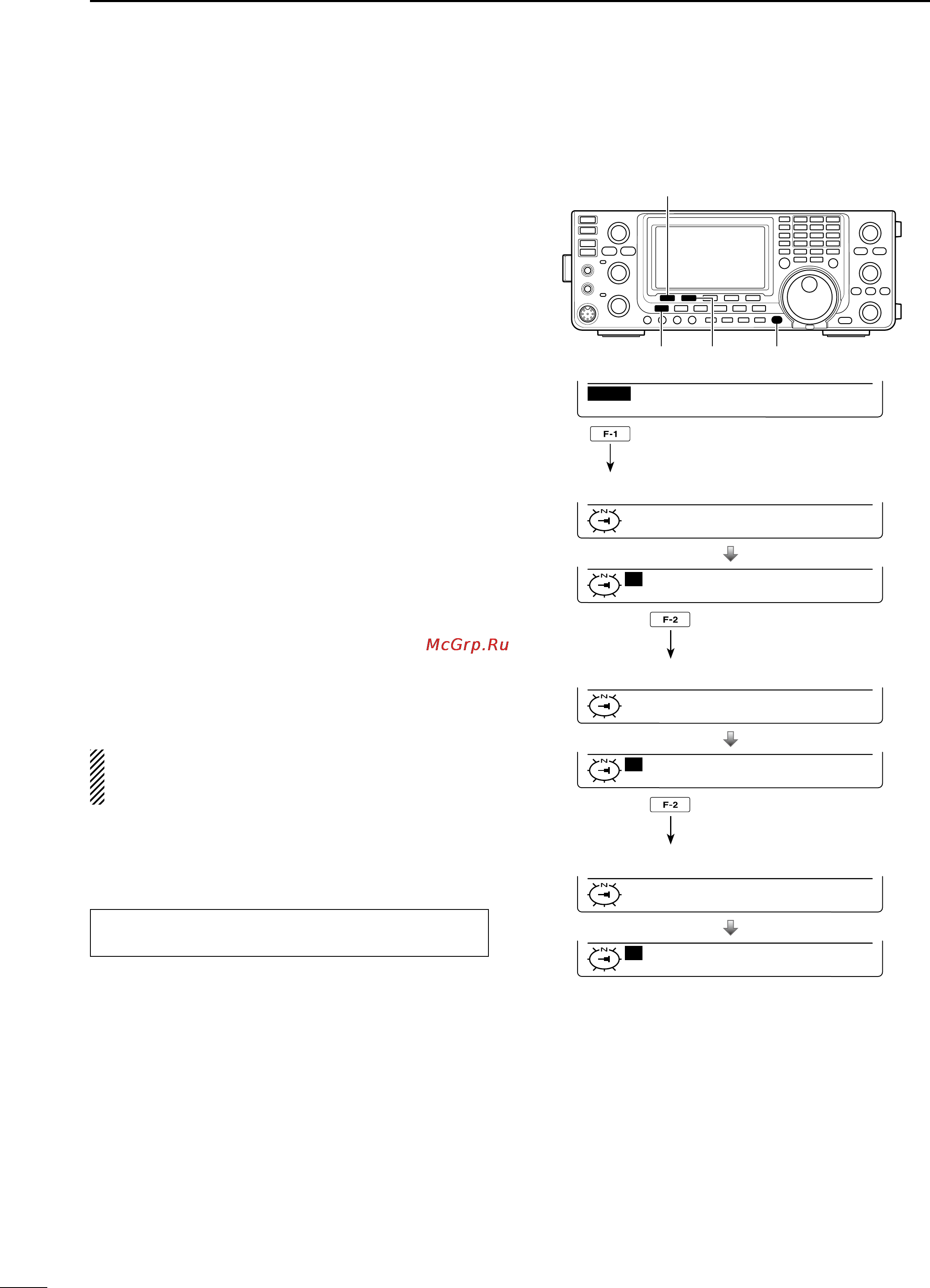 Icom IC-9100 [132/212] D position display