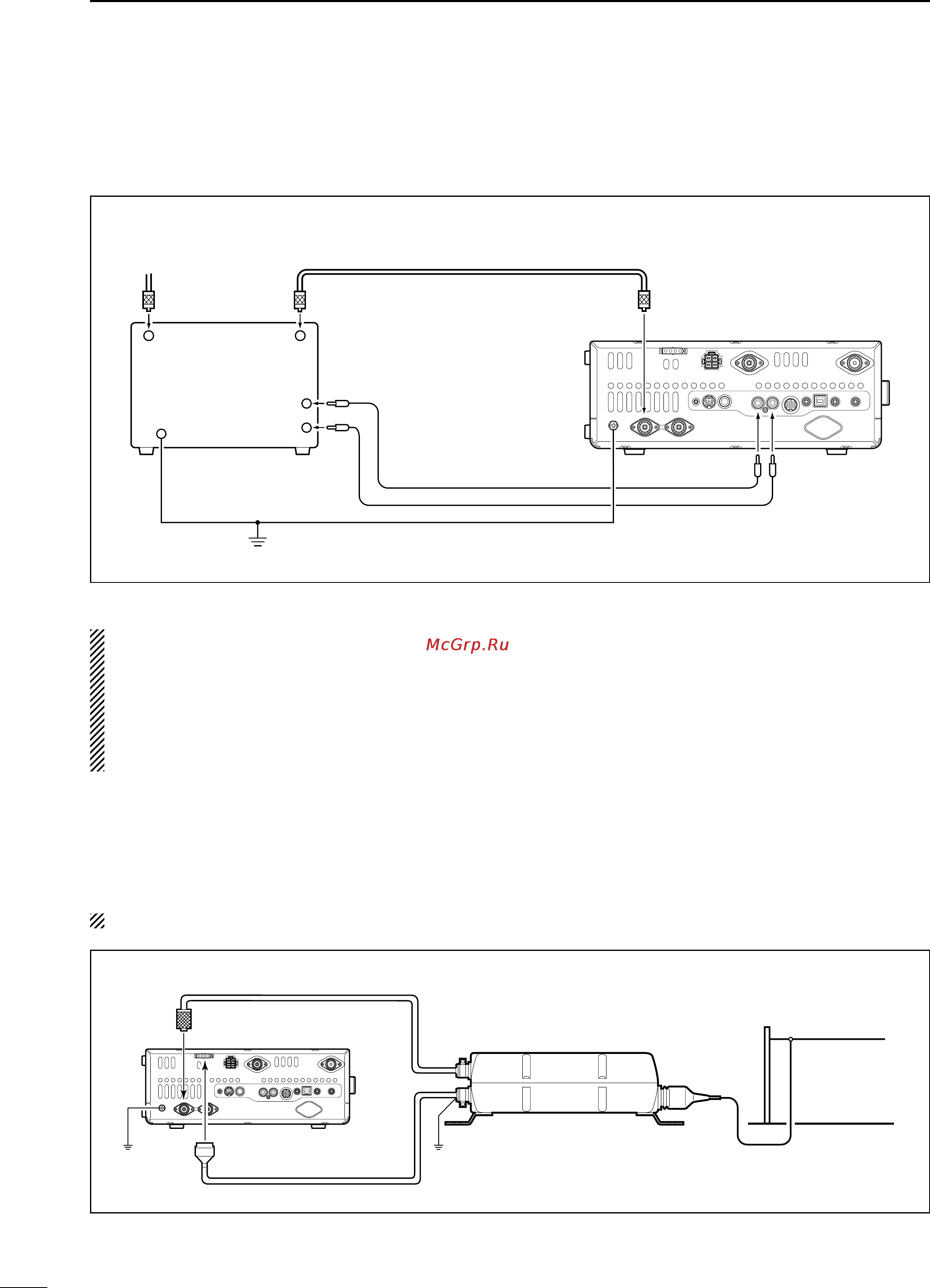 Icom IC-9100 [38/212] External antenna tuner connection