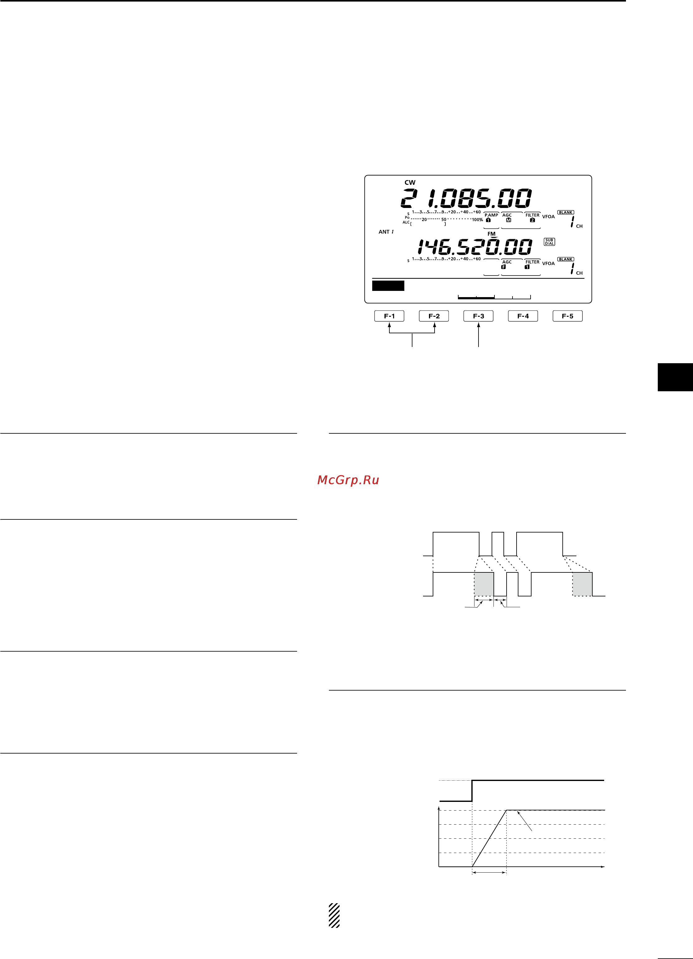 Icom IC-9100 [63/212] D keyer set mode