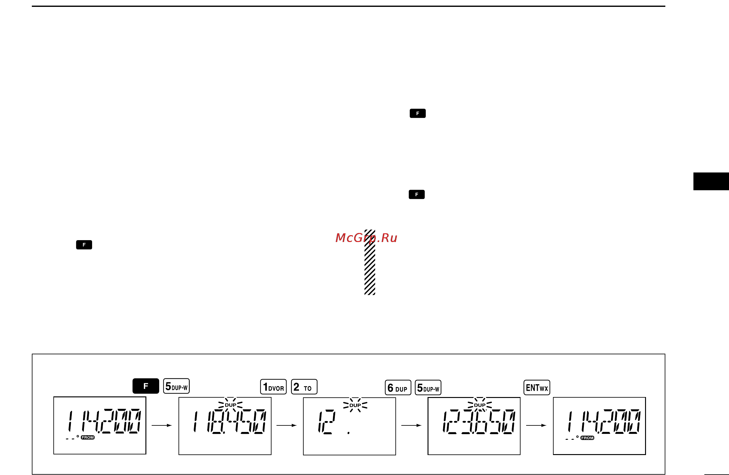 Icom IC-A6 [29/40] I duplex operation